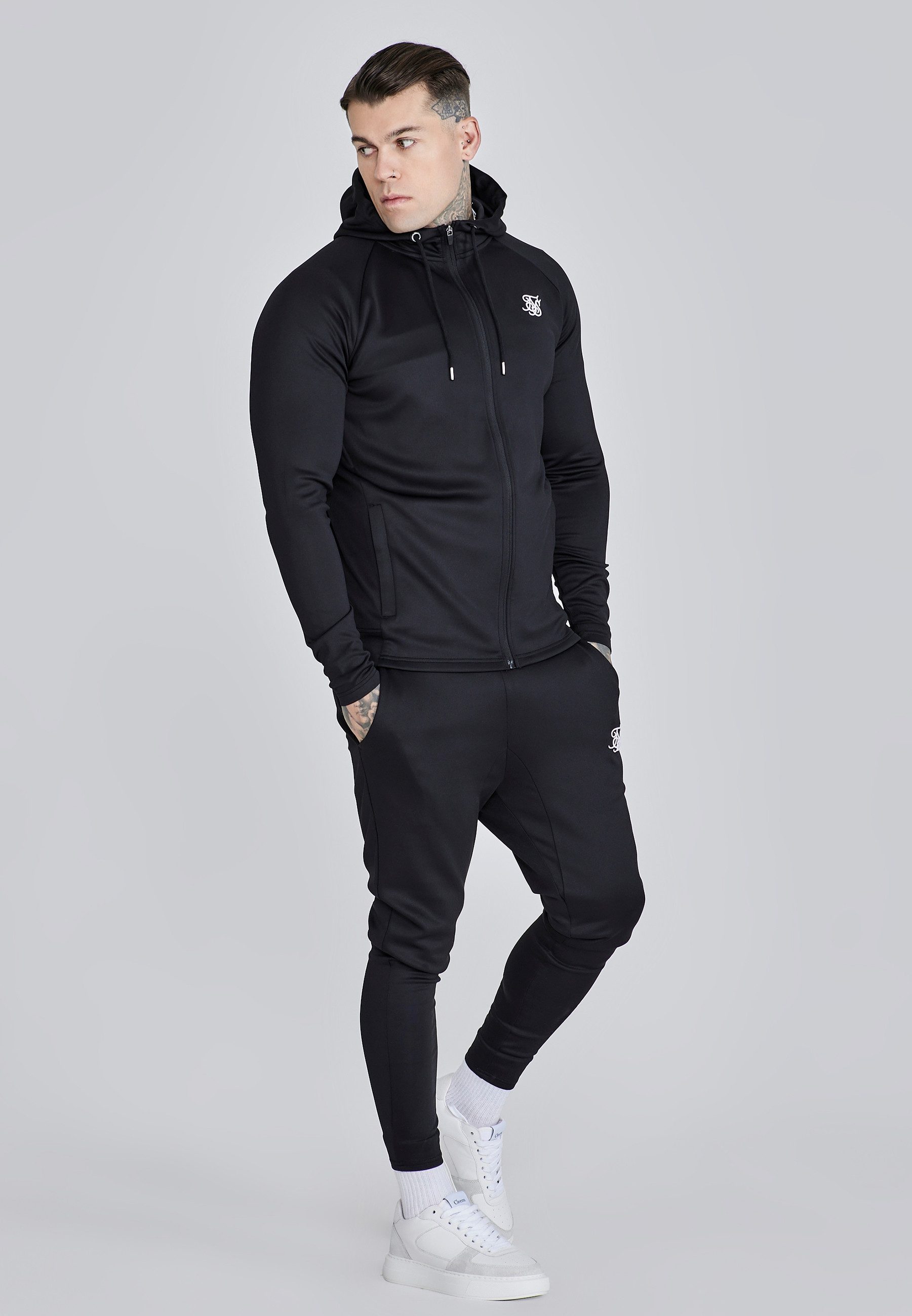 Siksilk Sweatanzug SikSilk Herren Hoodie und Jogginghose Set günstig online kaufen