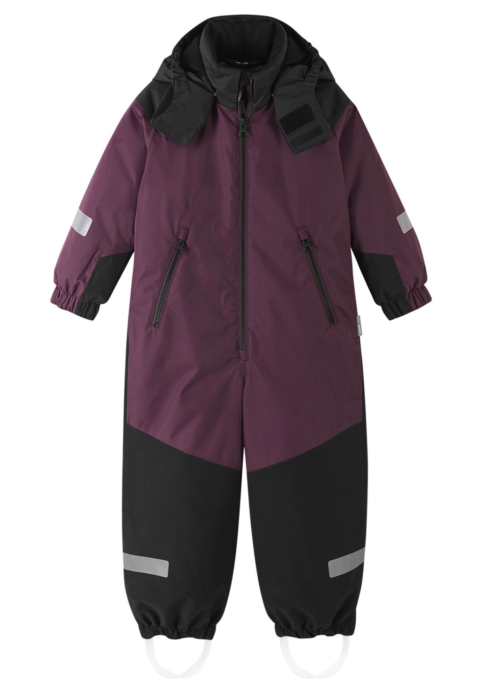 Schneeoverall purple reima wärmend und wasserdicht, atmungsaktiv Deep Logo-Applikation Kauhava