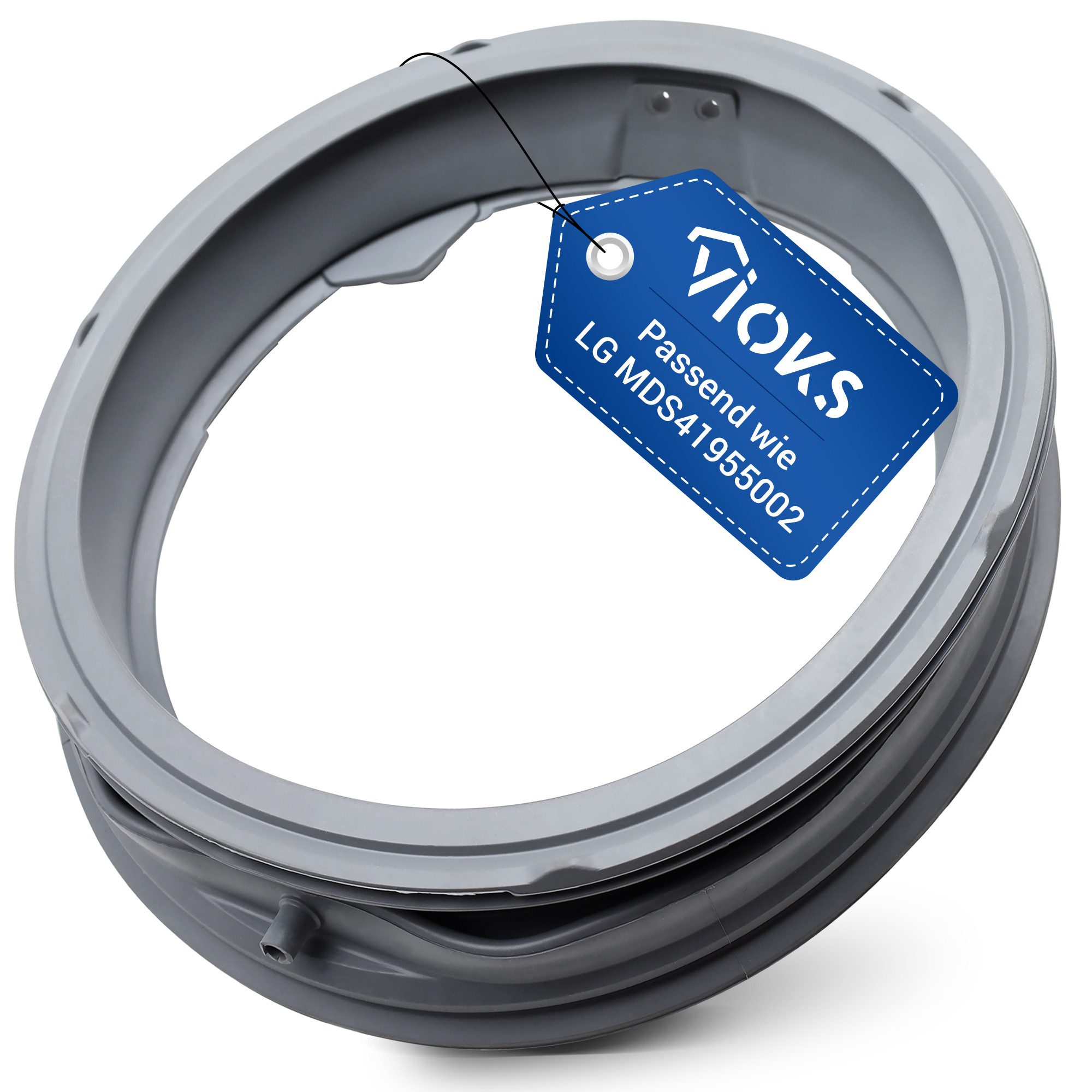 VIOKS Dichtungsring Türmanschette Ersatz für LG MDS41955002, für Waschmaschine