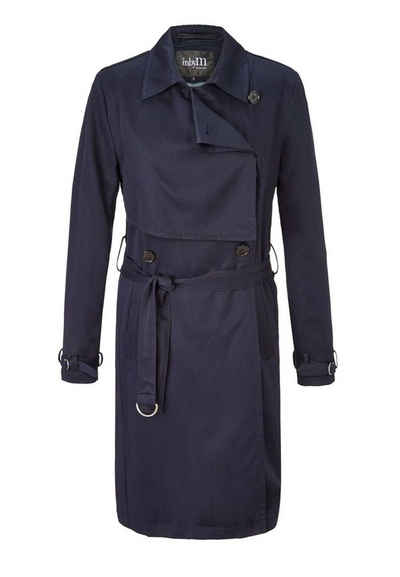 MbyM Trenchcoat Mbym Damen Marken-Trenchcoatmantel, marine