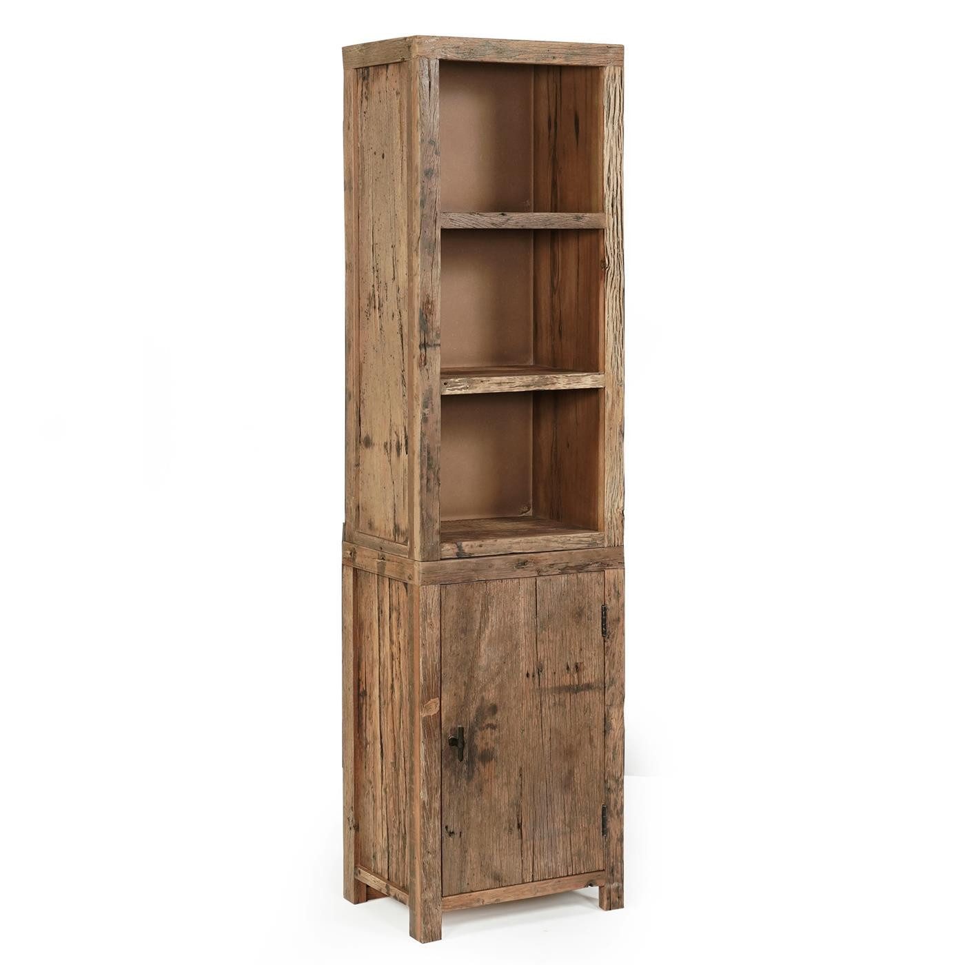 baario Mehrzweckschrank Badschrank DRVO Altholz massiv recycelt Treibholz Landhaus Design