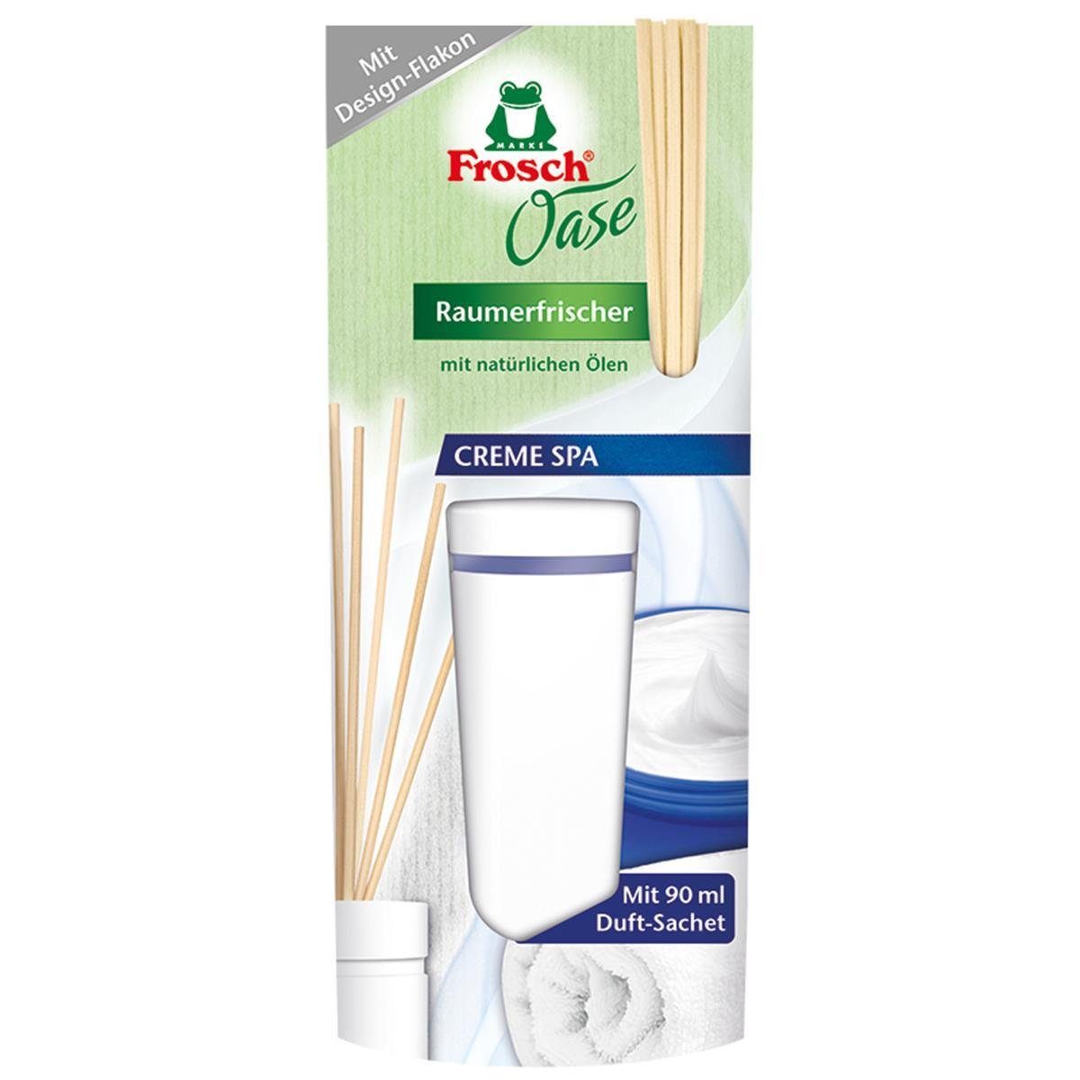 Raumduft Frosch Oase Raumerfrischer Creme Spa 90ml mit Design-Flakon