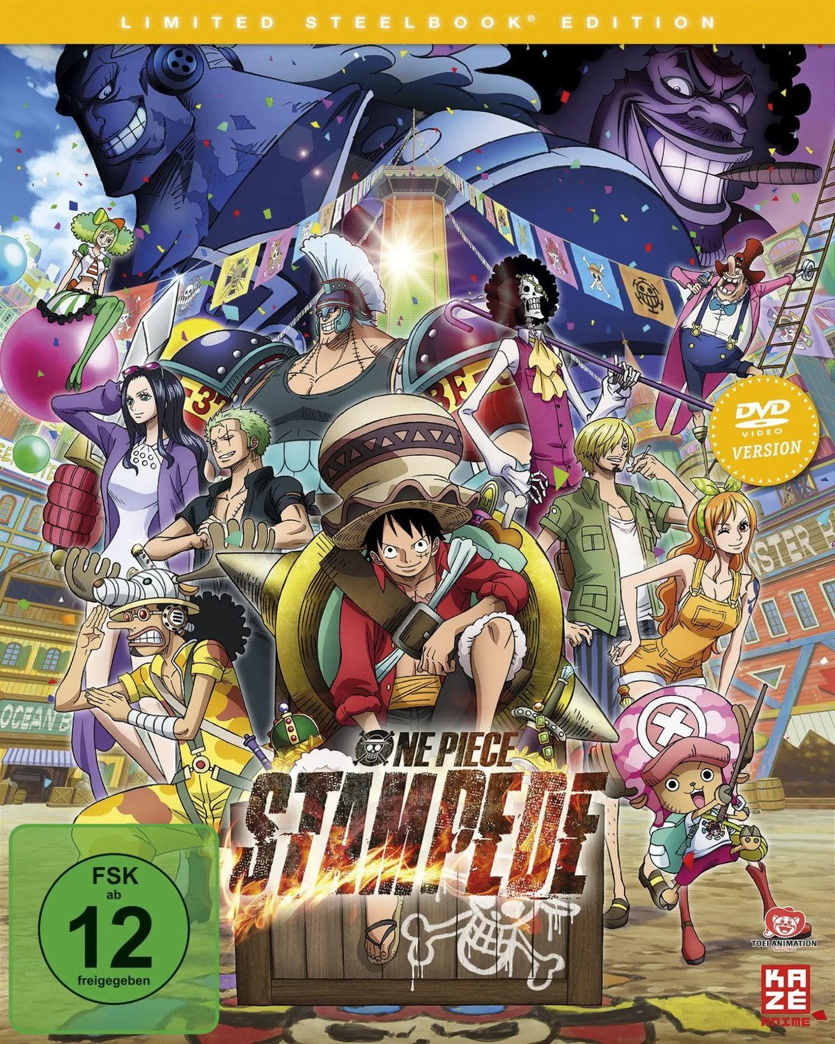 DVD One Piece - 13. Film: Stampede (Steelbook)