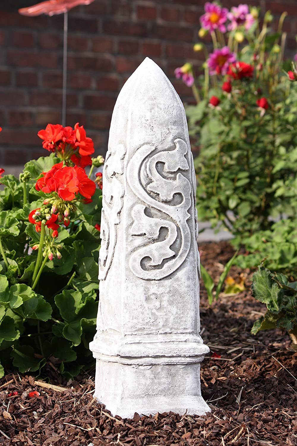 Steinfigur Obelisk Skulptur and Style Gartenfigur Stone