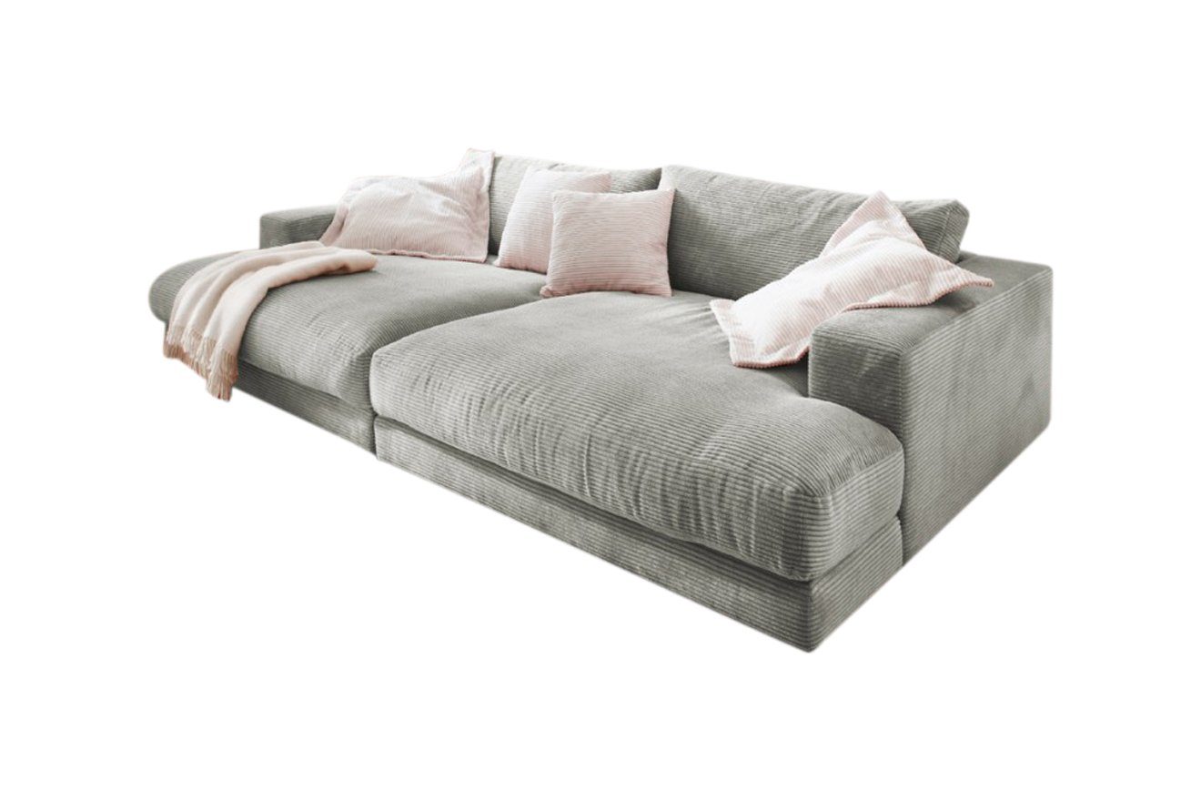 KAWOLA Big-Sofa MADELINE, Sofa Stoff Farben verschiedene od. Cord