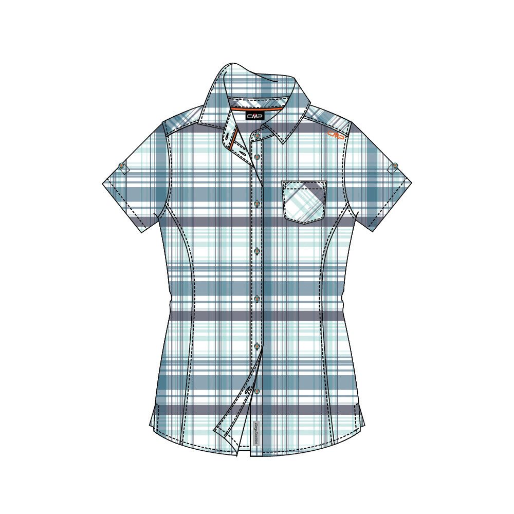 CMP Kurzarmhemd CMP Damen Kurzarm Hemd Woman Shirt 33S5636