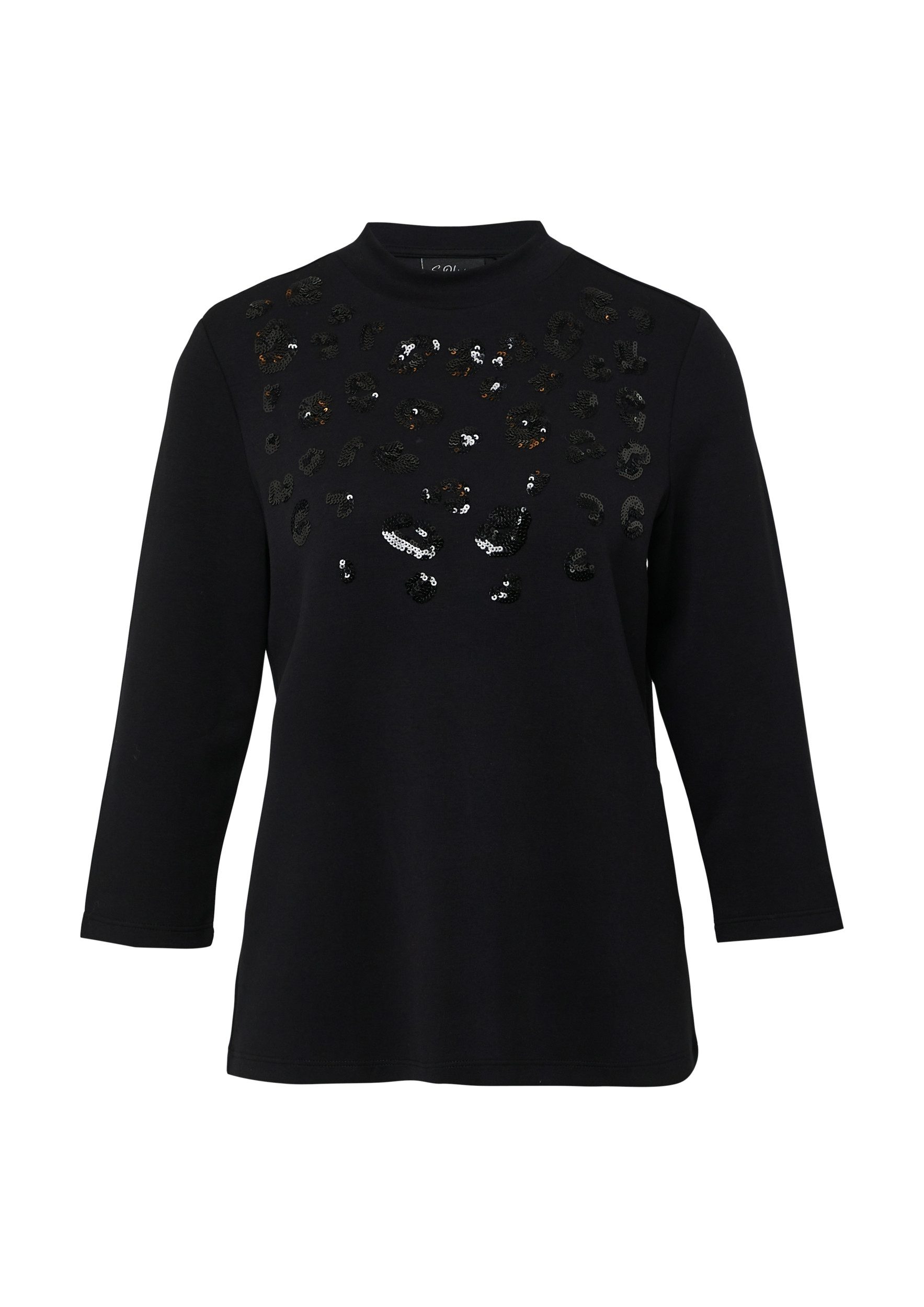 s.Oliver BLACK LABEL 3/4-Arm-Shirt T-Shirt günstig online kaufen