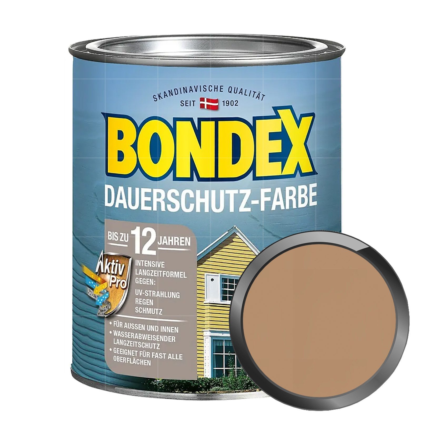 Bondex Wetterschutzfarbe Dauerschutz-Farbe - 0.75 Ltr