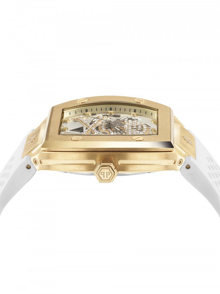 Plein $keleton PLEIN PWBAA0421 5ATM 44mm The Automatik gelbgold Philipp Automatikuhr PHILIPP