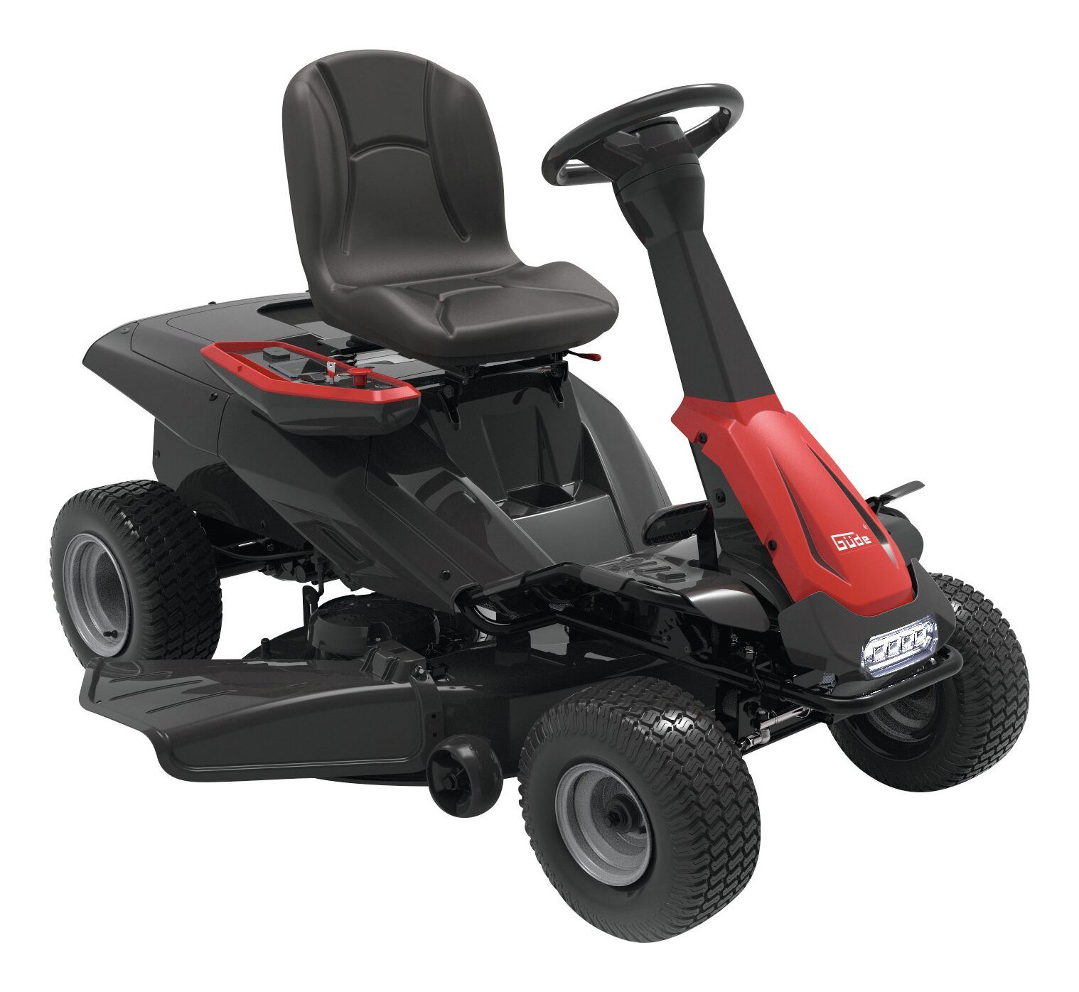 Güde Akku-Rasentraktor, 96.5 cm Schnittbreite, Aufsitzrasenmäher GAAR 960/80-40-30