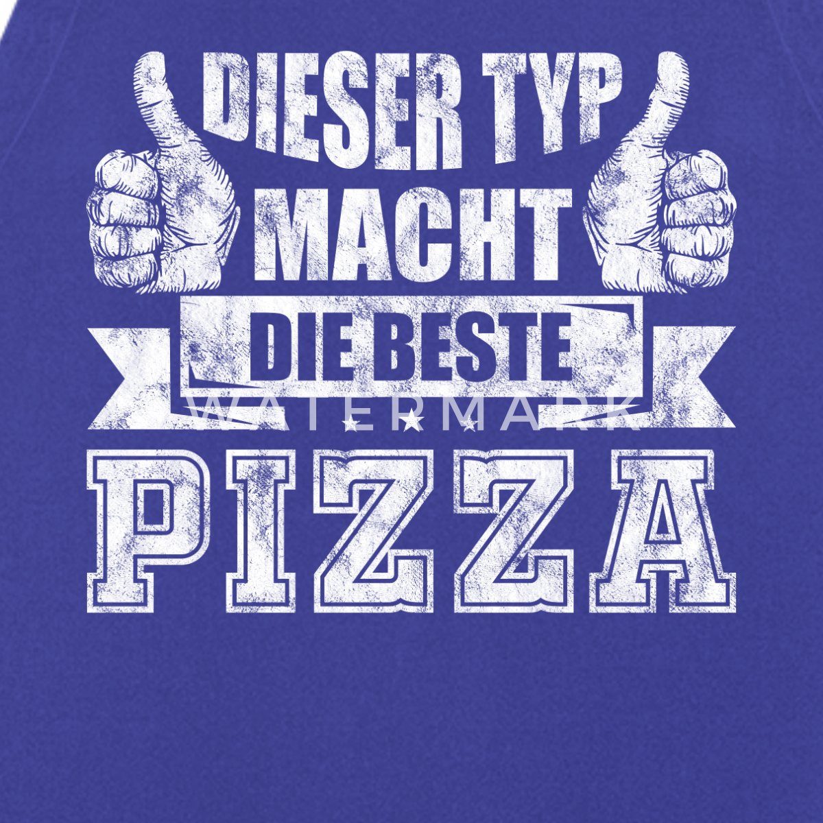 Spreadshirt Kochschürze Pizza Lustiger Spruch Pizzabäcker günstig online kaufen