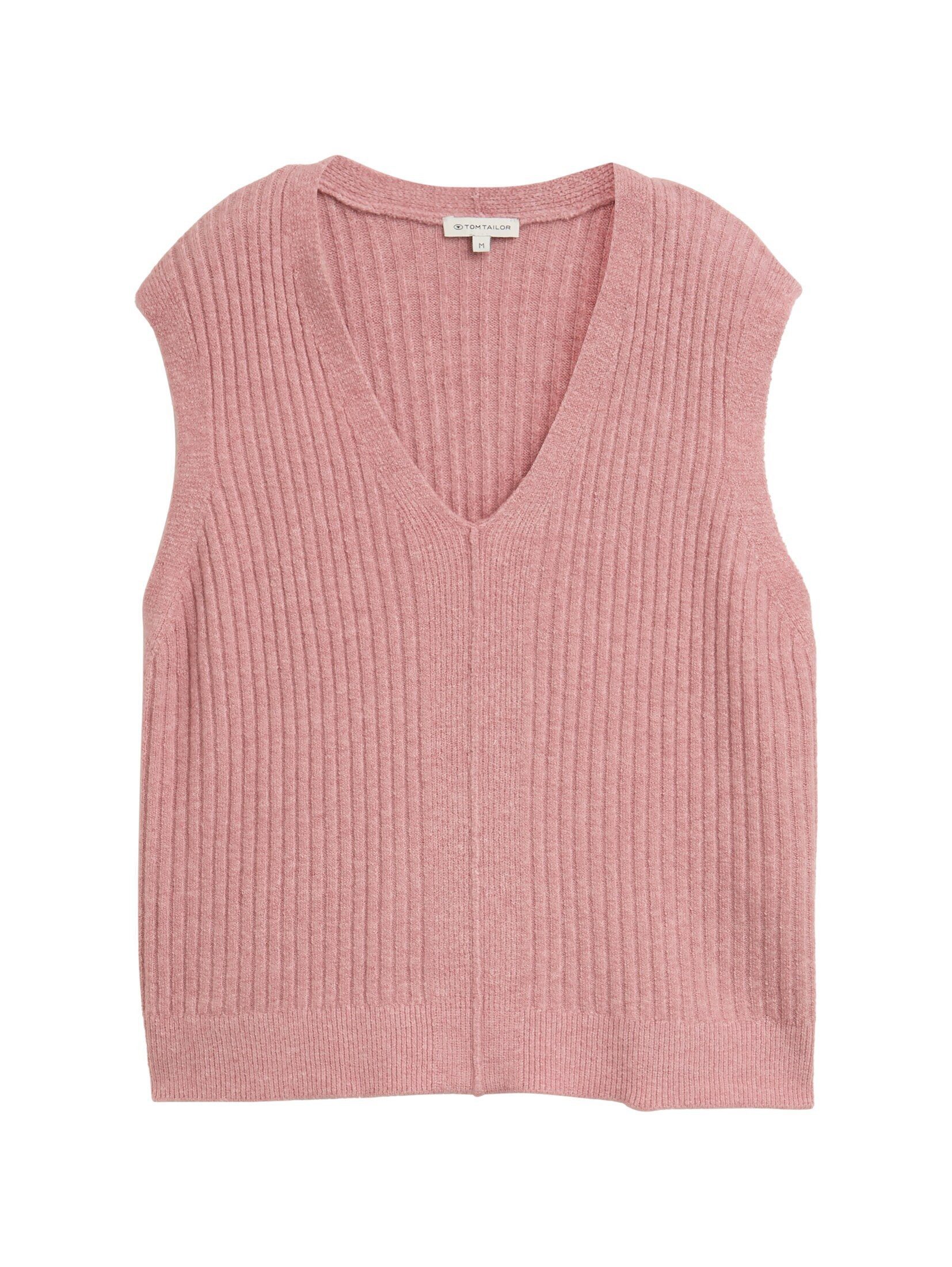 TOM TAILOR Strickpullover Ripp Pullunder mit günstig online kaufen