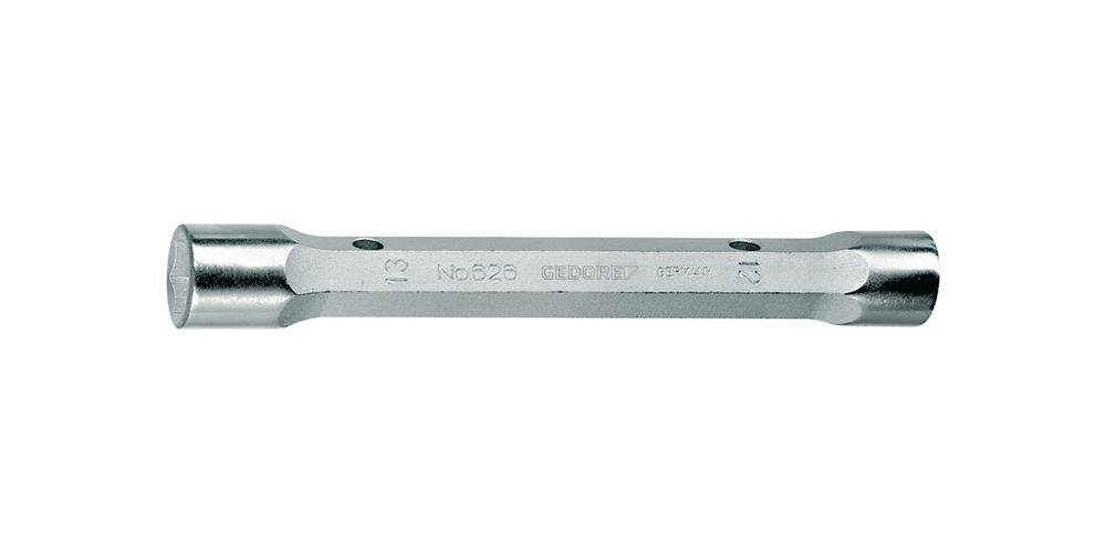 Gedore Steckschlüssel Doppelsteckschlüssel 626 Schlüsselweite 16 x 17 mm Länge 155 mm massiv Bohrungs-Ø 13,0/14,0 mm