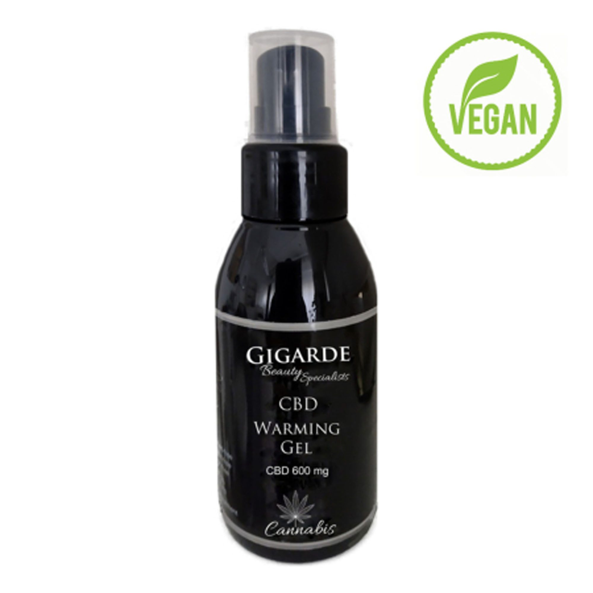 Gigarde Gleit- & Massageöl Gigarde CBD Warming Gel Massage-​Gel Wärmegel, 100 ml, CBD 600 mg