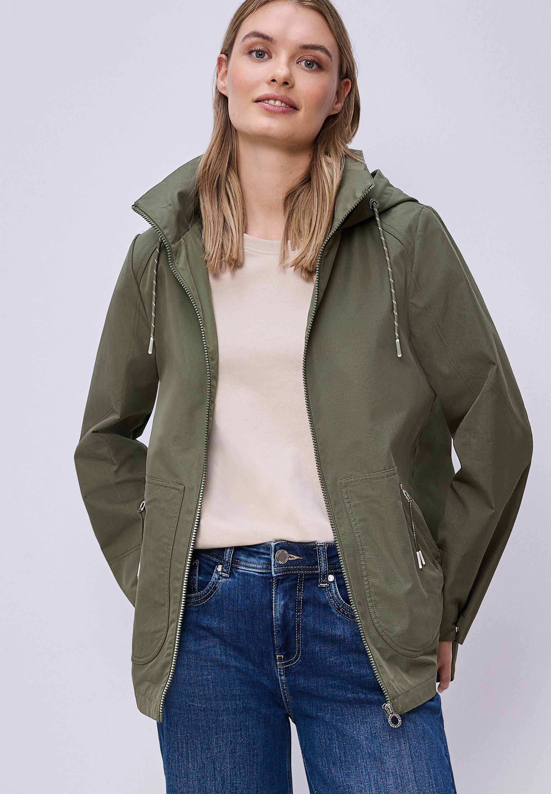 STREET ONE Parka mit Kapuze günstig online kaufen