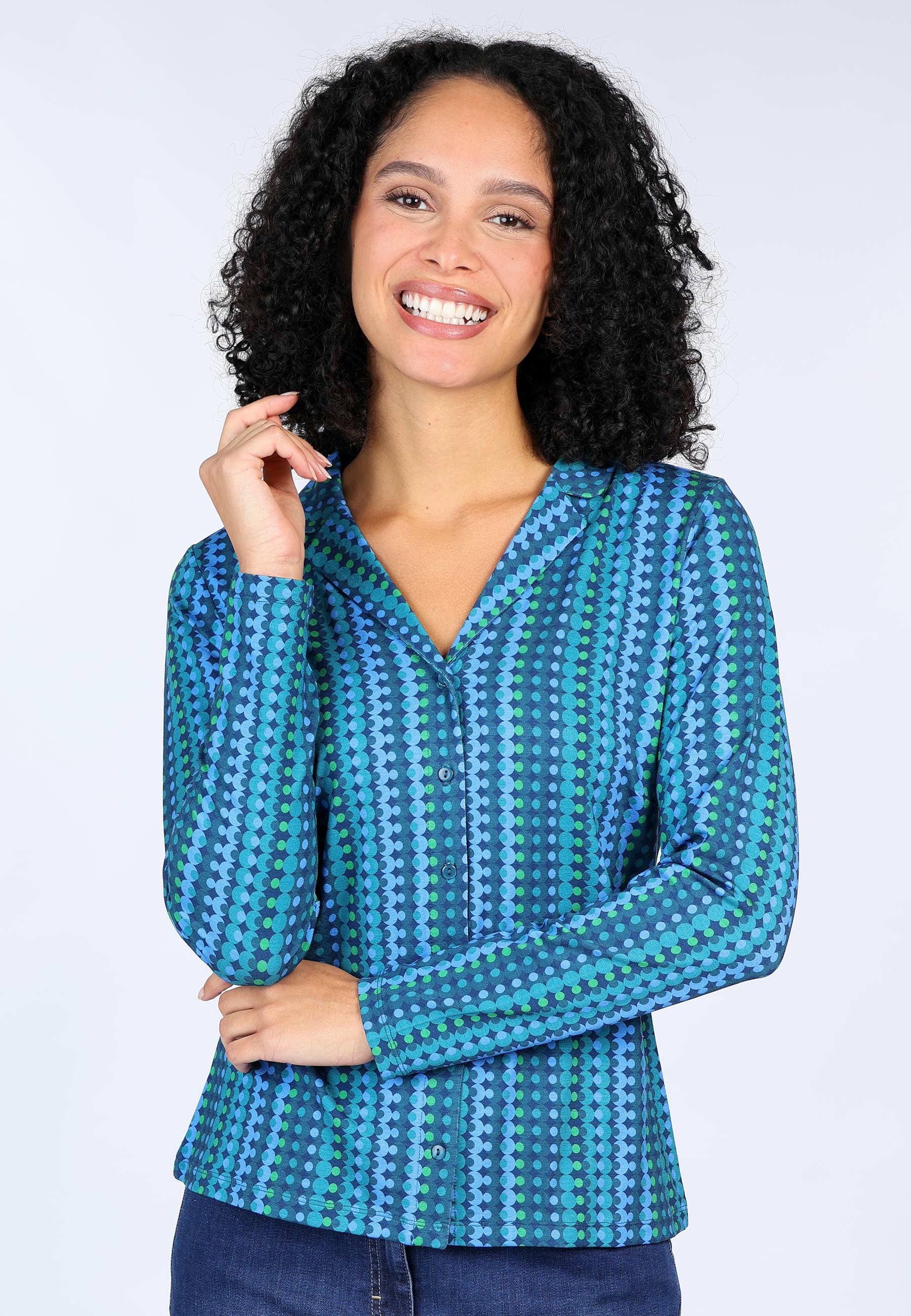 Klassische Bluse Fennara