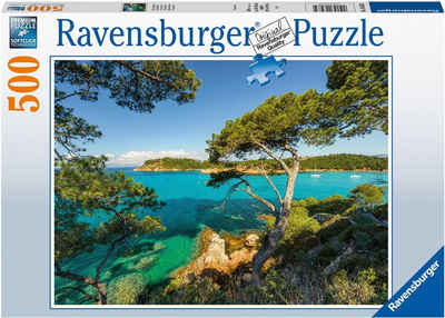 Ravensburger Puzzle Schöne Aussicht, 500 Puzzleteile, Made in Germany, FSC® - schützt Wald - weltweit