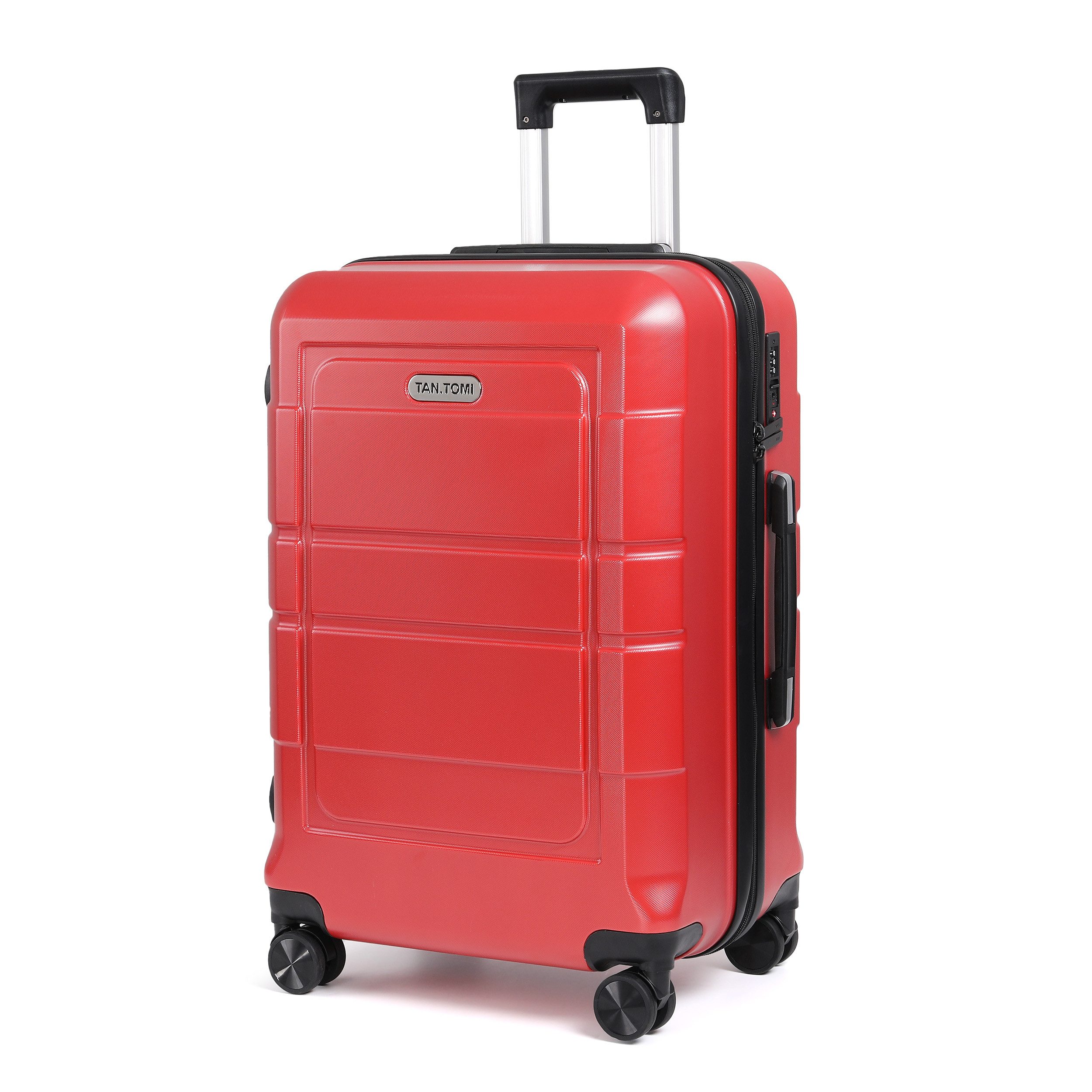 TAN.TOMI Handgepäckkoffer Trolley Hartschalenkoffer Hard Shell Hartschalenk günstig online kaufen