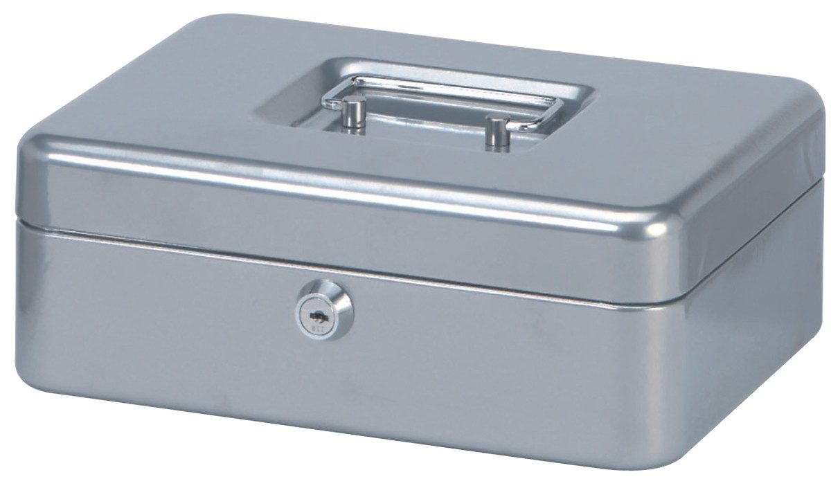 MAUL Geldkassette Geldkassette 3 25x19,1x9cm silber (10 Stück)
