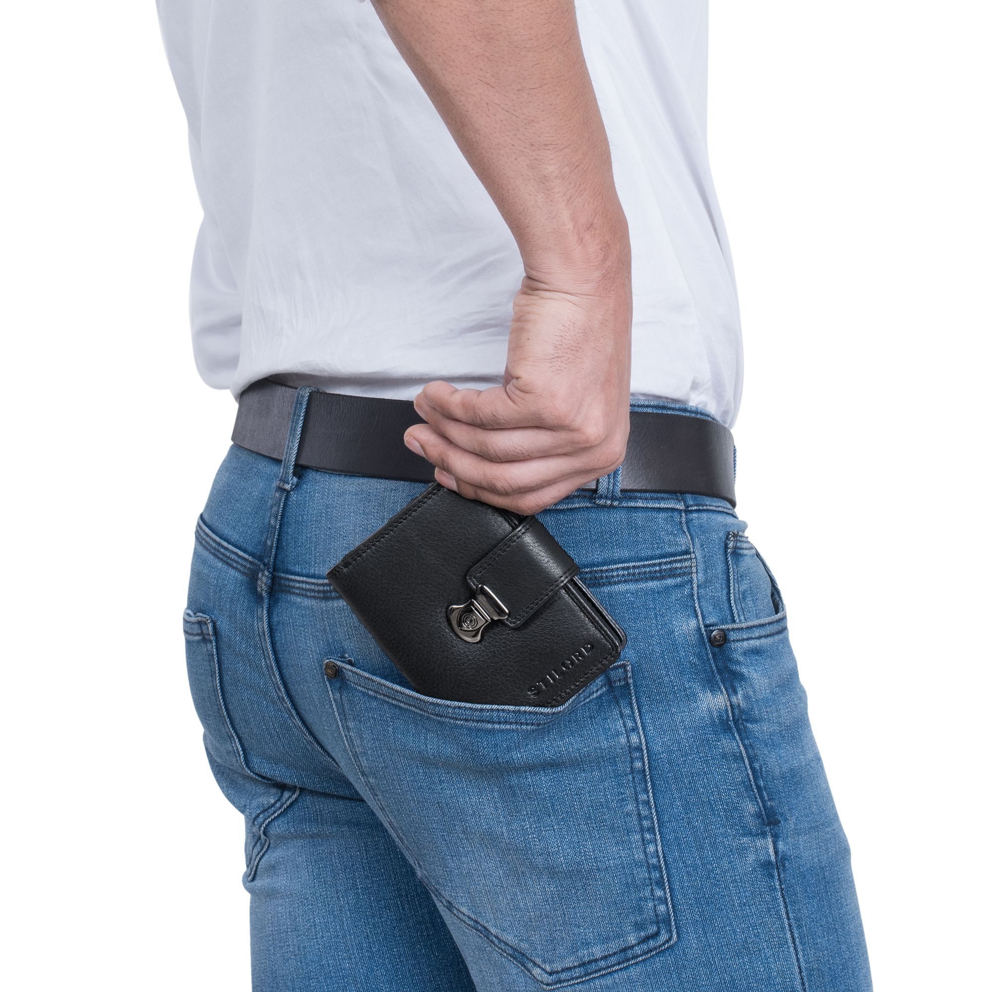 STILORD Geldbörse "Reese" Elegante Geldbörse mit RFID Schutz Damen Herren Echtleder