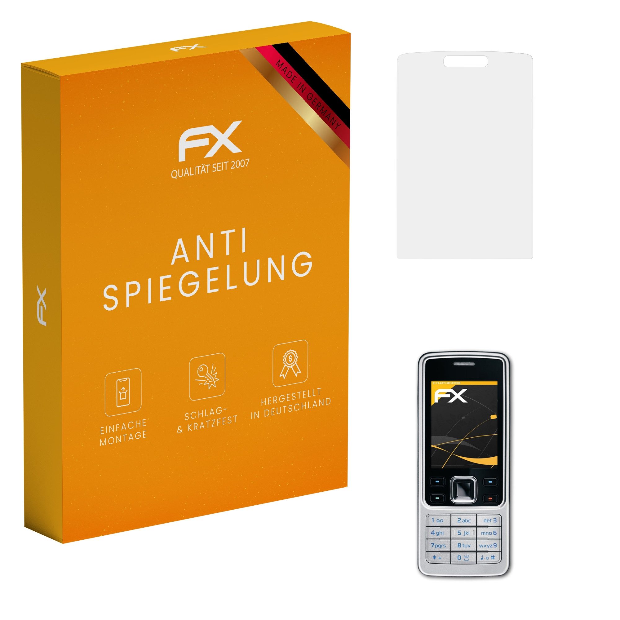 Schutzfolie für Nokia 6300