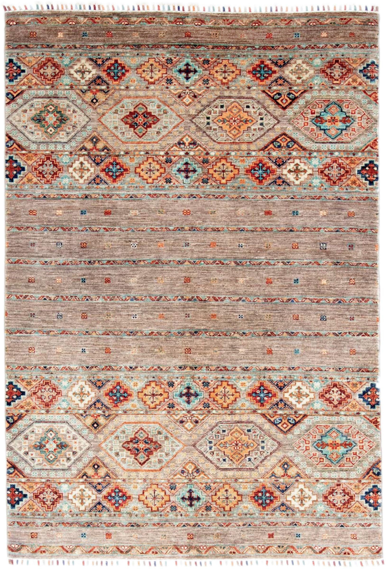 Orientteppich Arijana Shaal 127x179 Handgeknüpfter Orientteppich
