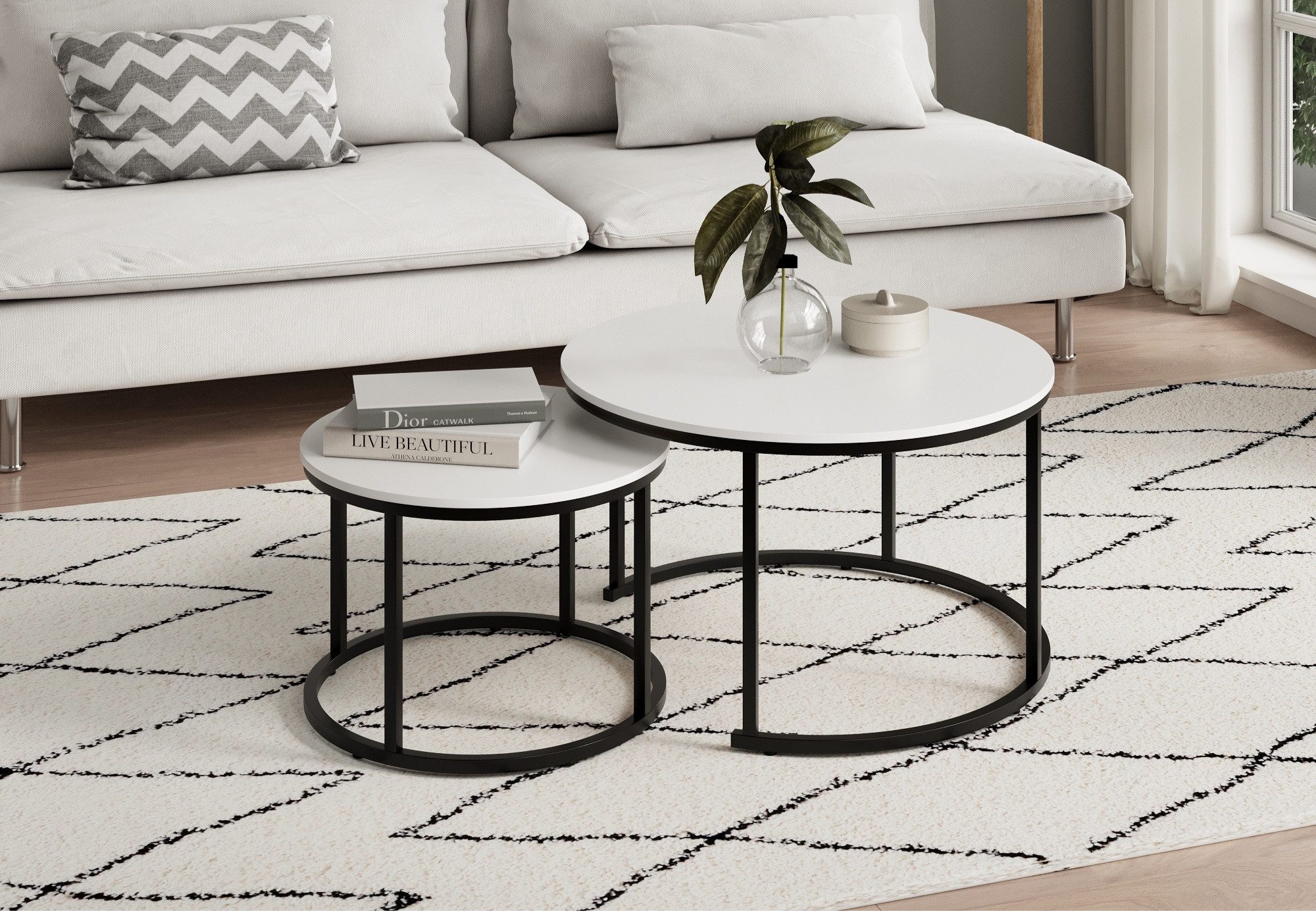 Home Collective Couchtisch 2er Set aus günstig online kaufen