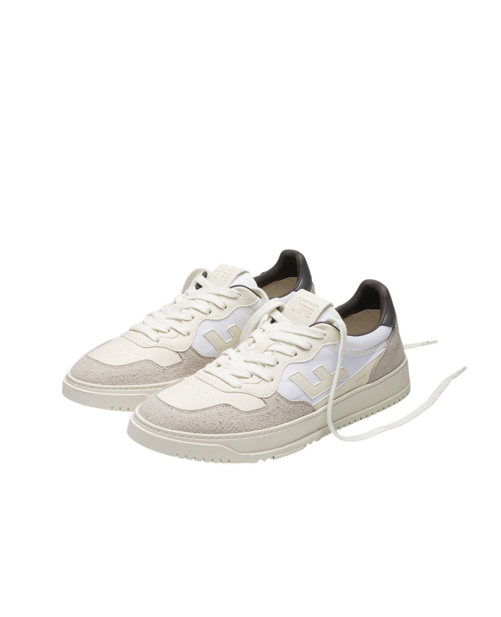 Ventura Mesh - creamweiss/grau/beige Sneaker
