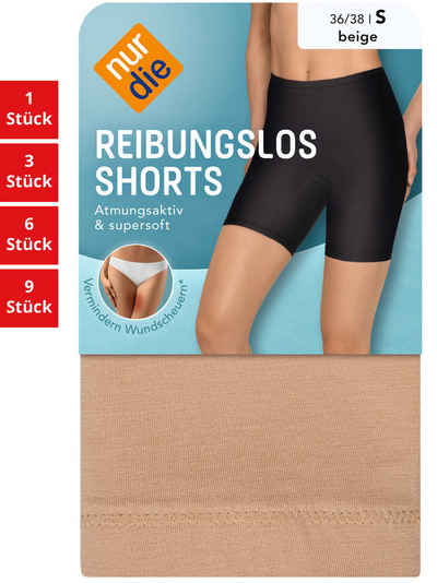 Nur Die Shorts Reibungslos Damen (1er/3er/6er/9er Pack, 1-tlg) Bermudas Kurze Hose