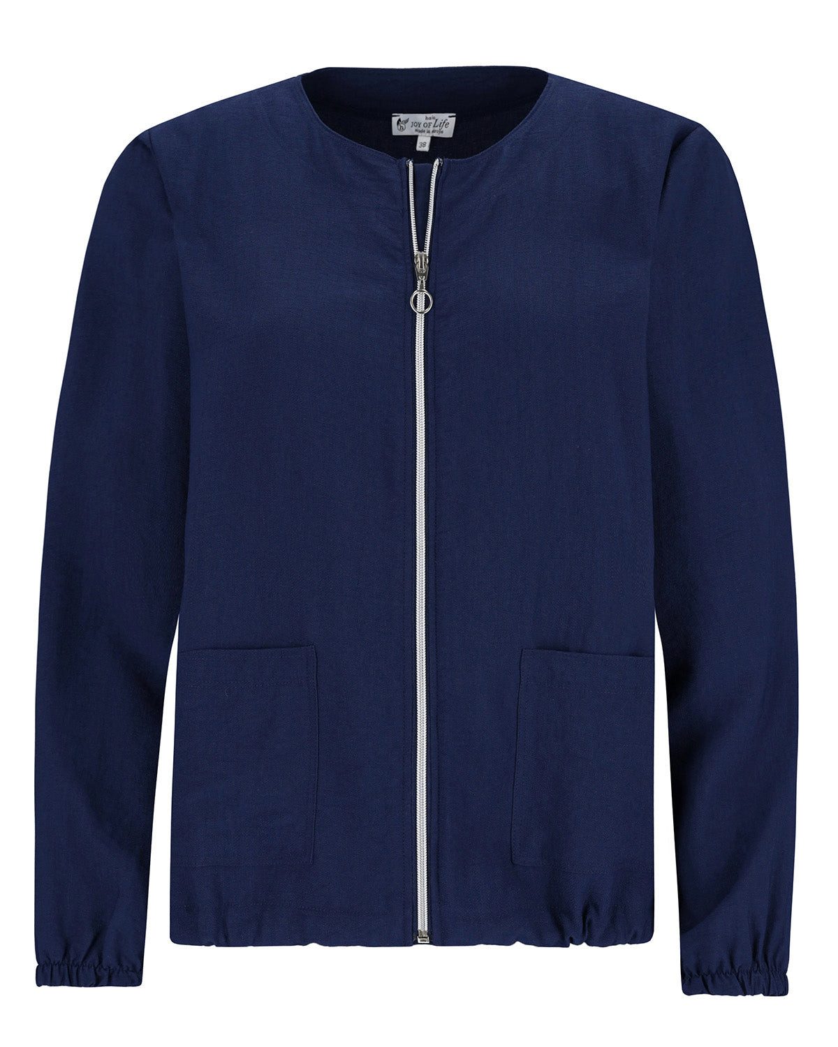 Hajo Kurzjacke Blouson Jacke Leinenoptik günstig online kaufen