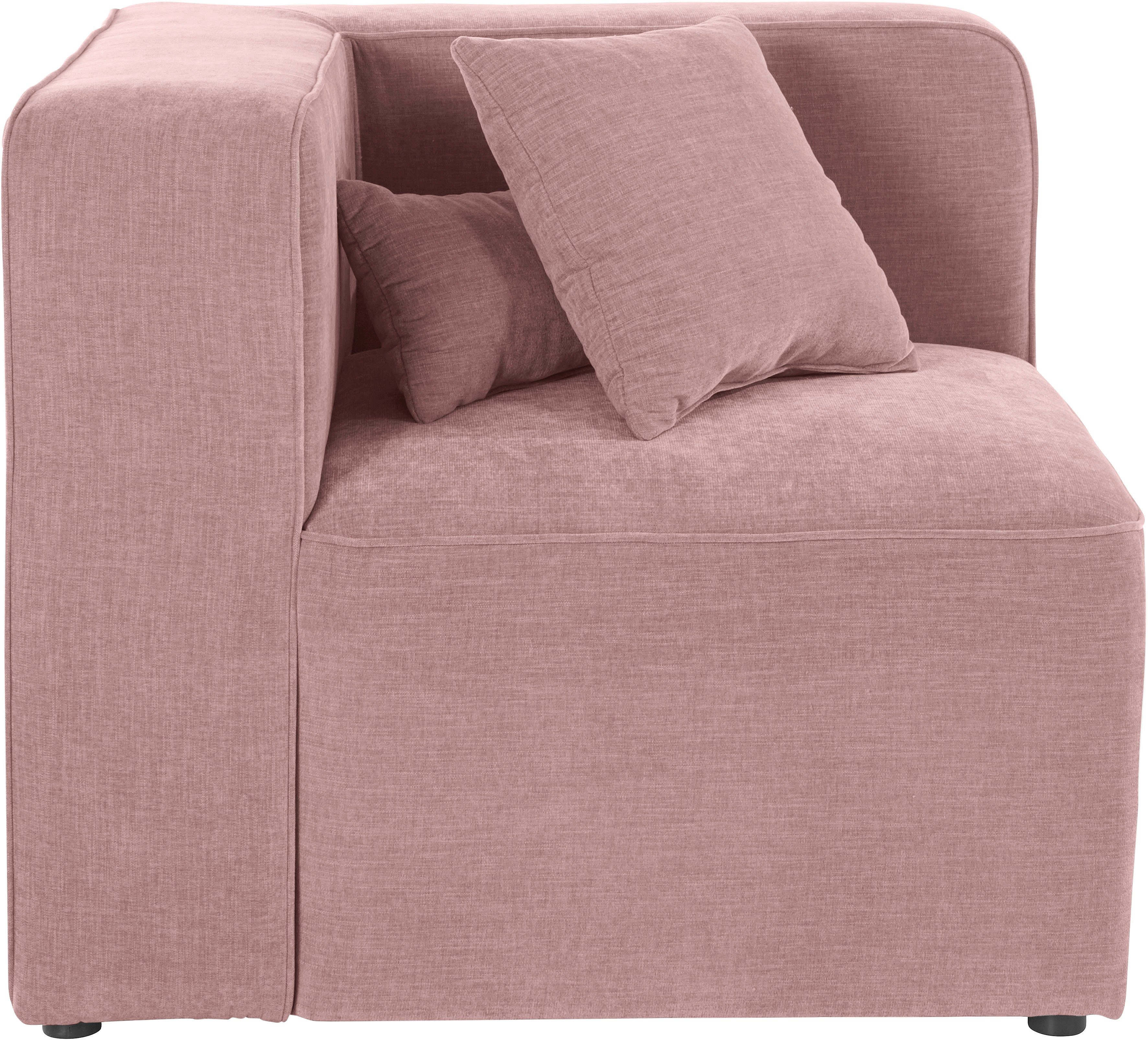 Home affaire Sofa-Eckelement Sundstrup, Modulserie, individuelle Zusammenstellung