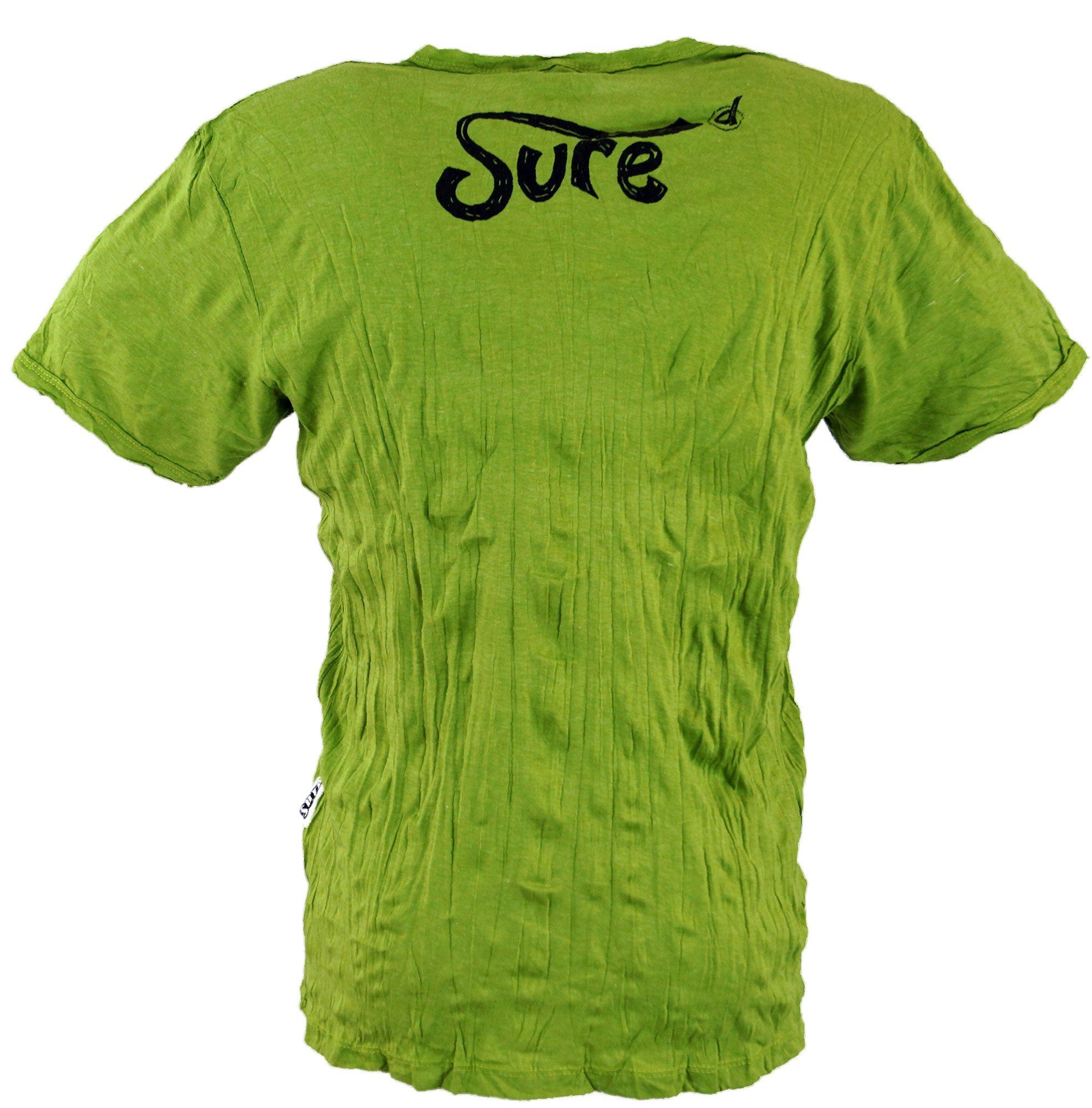 Guru-Shop T-Shirt Sure Herren T-Shirt Lotus günstig online kaufen