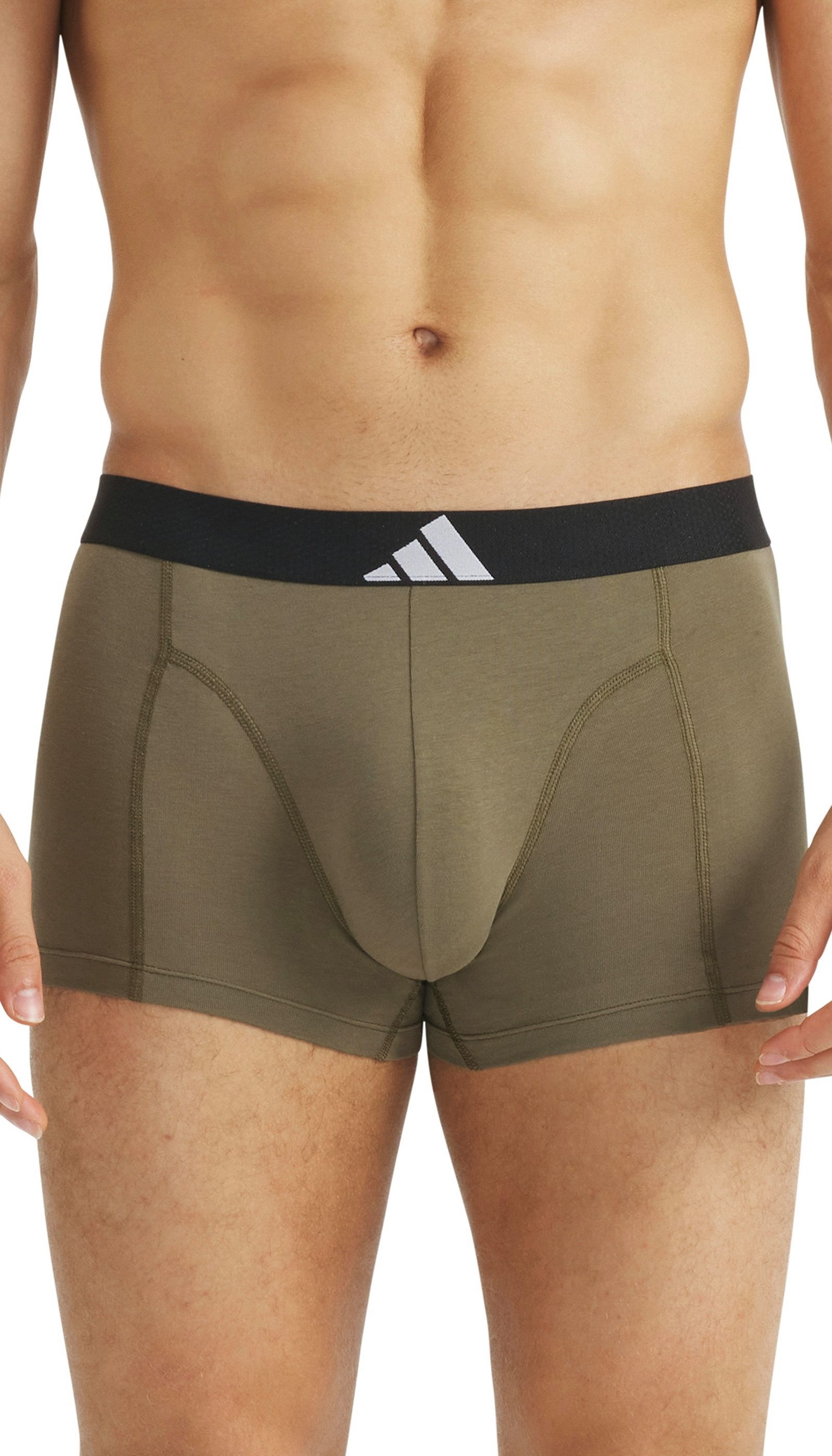 adidas Sportswear Trunk Active Flex Cotton Body (2er Pack) elastischer Logo-Bund, ohne Eingriff, sportliches Design