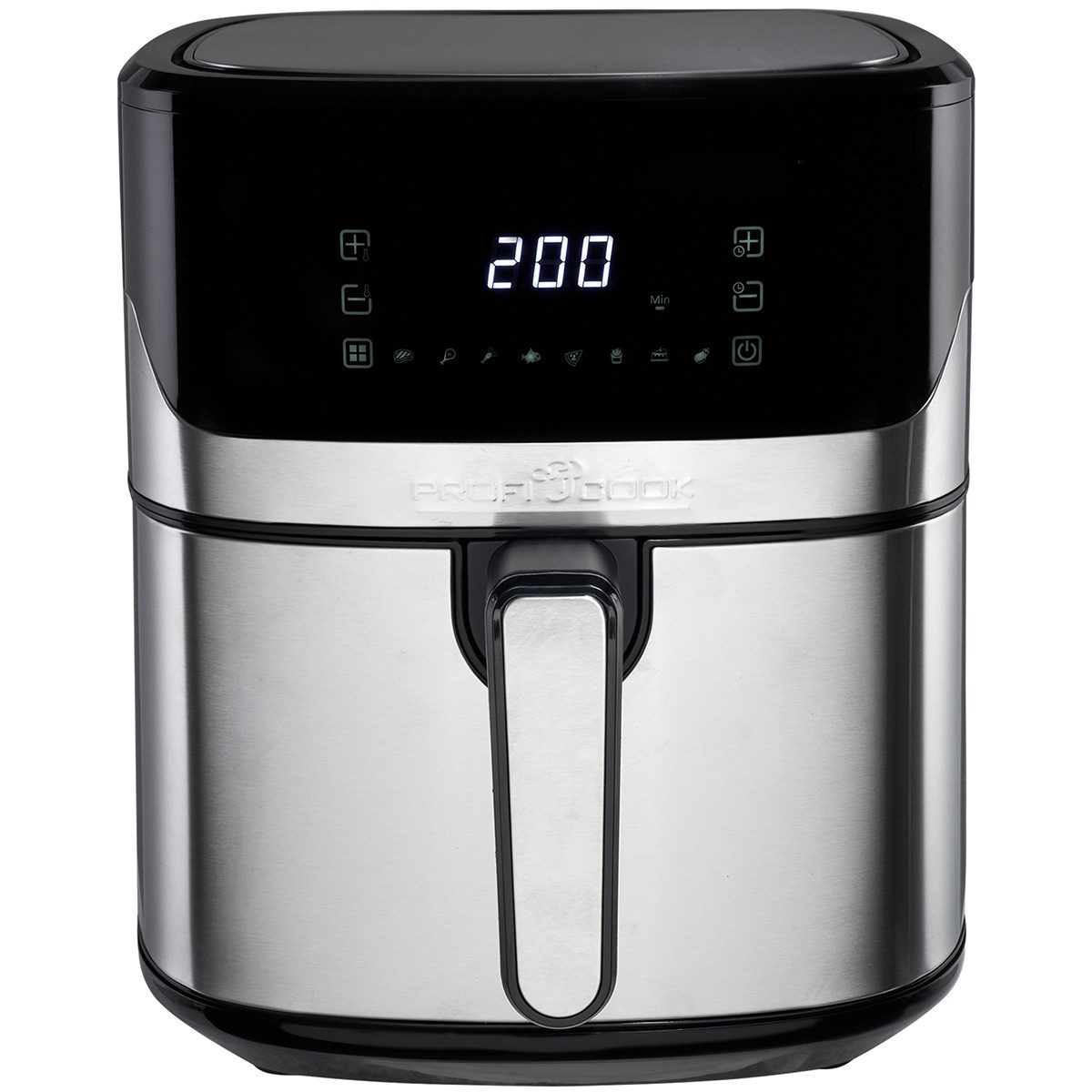 ProfiCook Heißluftfritteuse PC-FR 1294 H, Heißluftfritteuse mit 360° Air-Flow, 6,5L