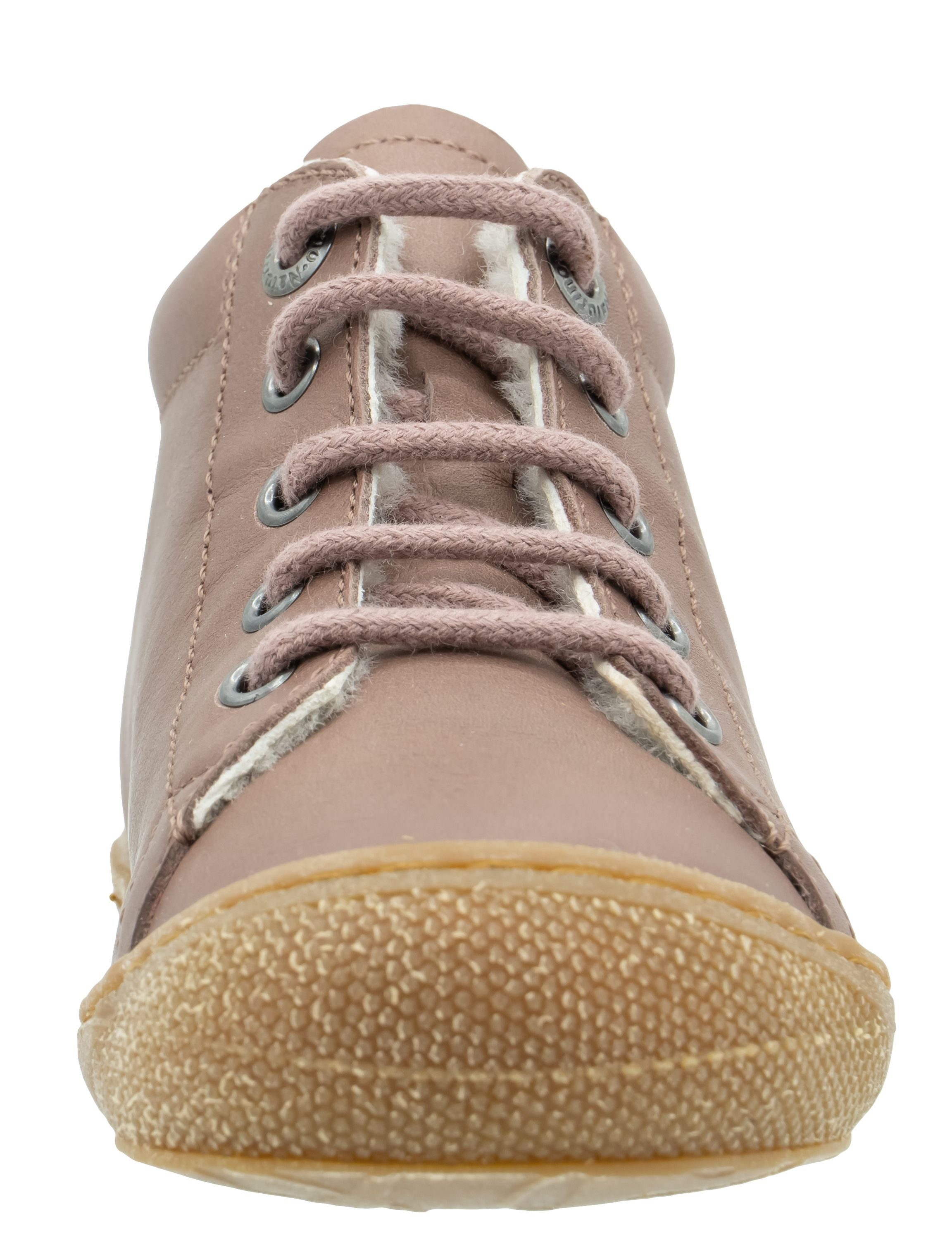 Naturino Naturino Cocoon erste Schuhe Lauflernschuhe Lammfellfutter Rose Lauflernschuh