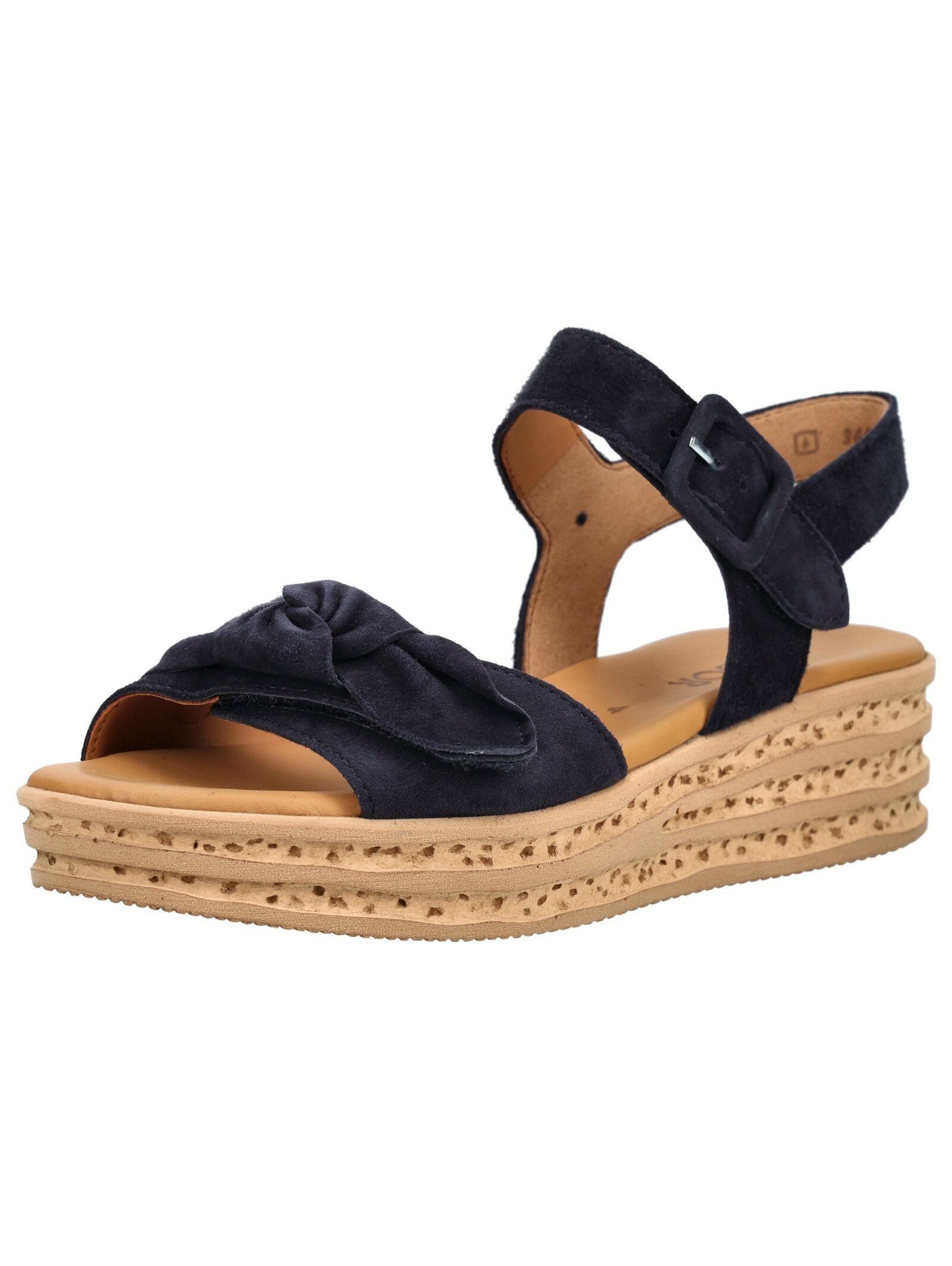 Gabor Gabor Sandalen Veloursleder Keilsandalette