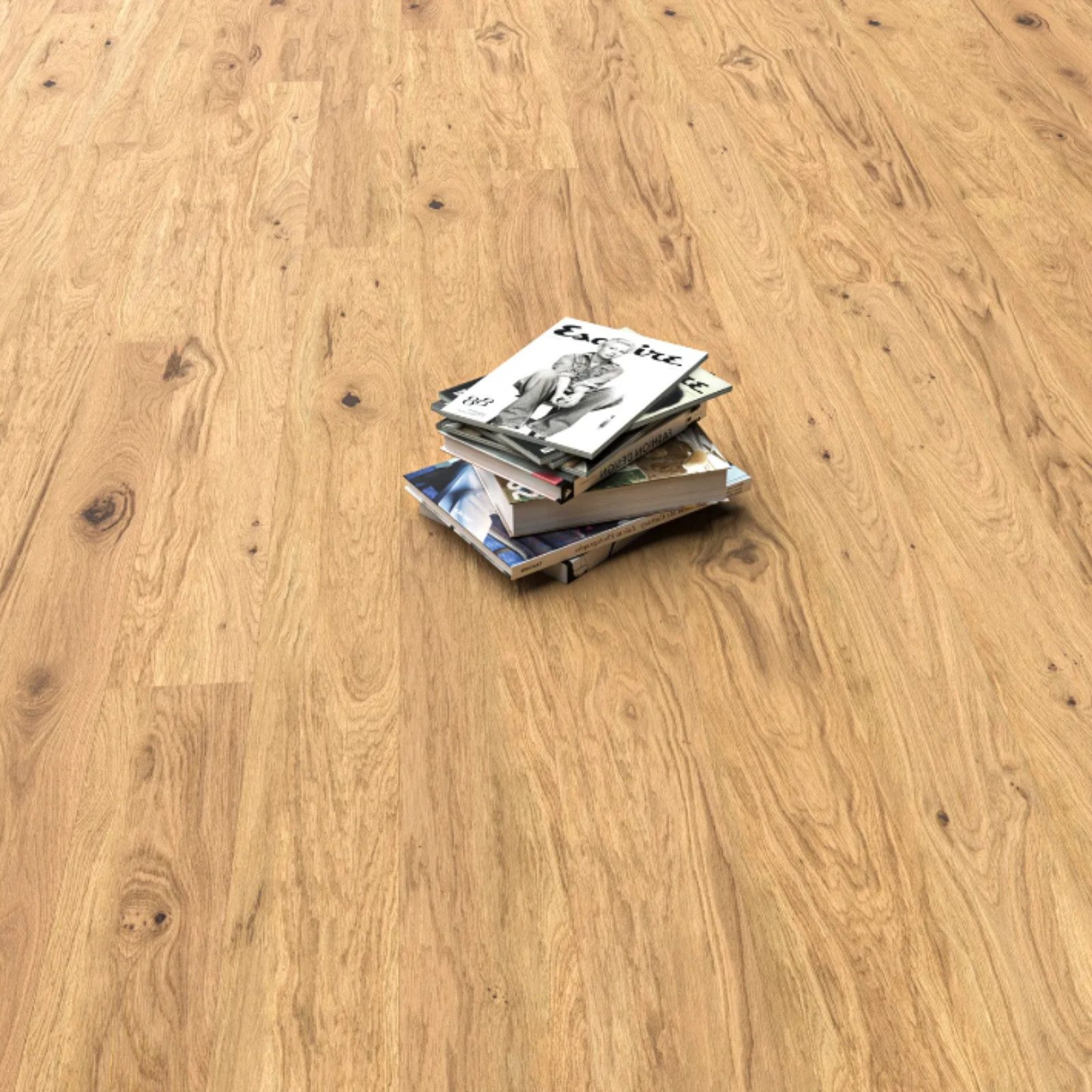 HORI Parkett HORI Parkett Eiche, Boden für Wohnräume, einfache Verlegung langlebig, 8 St., 8 Stück Pro Paket, 3-Schichtig, schwimmende Verlegung, vollflächige Verklebung