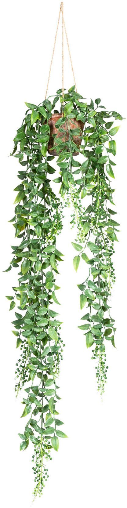 Kunstranke »Ruscus-Hängeampel« Blatthänger, Creativ green, Höhe 70 cm-Otto