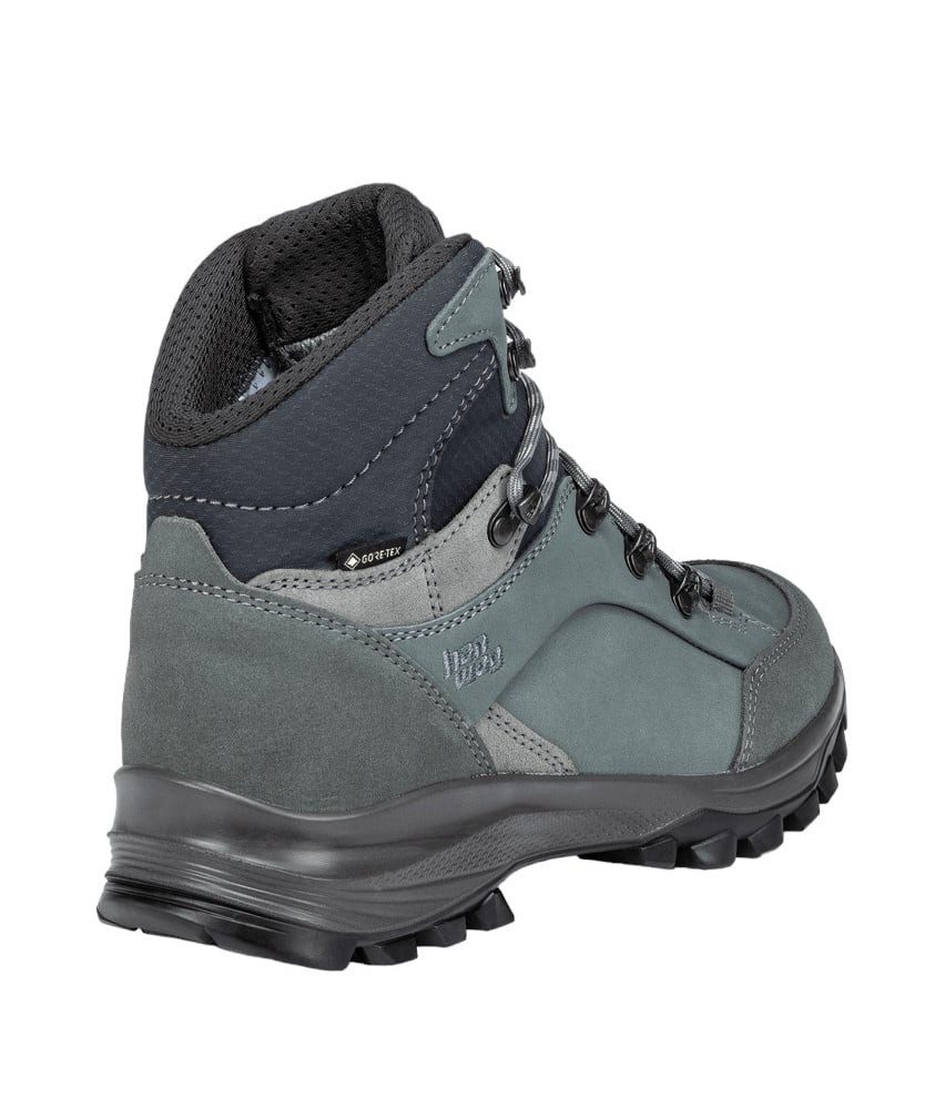 Hanwag Banks Lady GTX (Nubukleder, wasserdicht) grün/fossilgrau Damen Wanderschuh