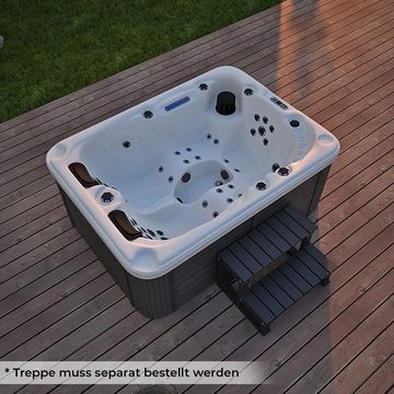 HOME DELUXE Whirlpool Outdoor Whirlpool BEACH, (1-tlg)