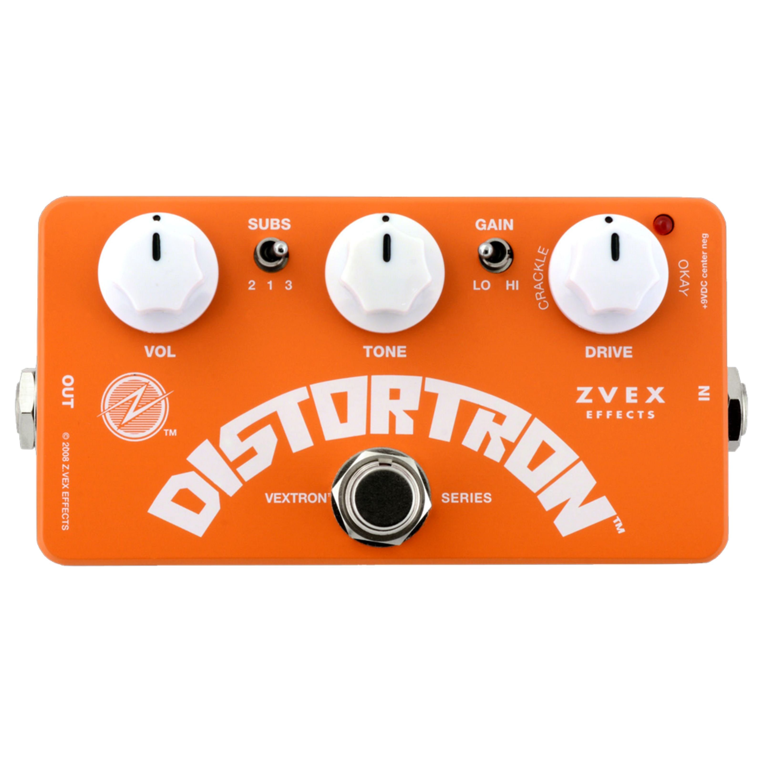 Z.VEX Musikinstrumentenpedal, (Effekte, Verzerrer), Distortron Vextron Series - Verzerrer für Gitarren