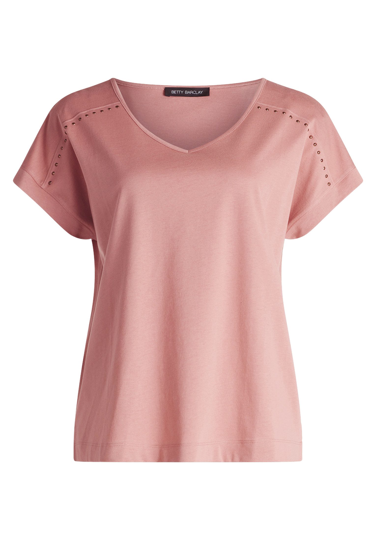Betty Barclay T-Shirt Shirt Kurz 1/2 Arm Ash Rose