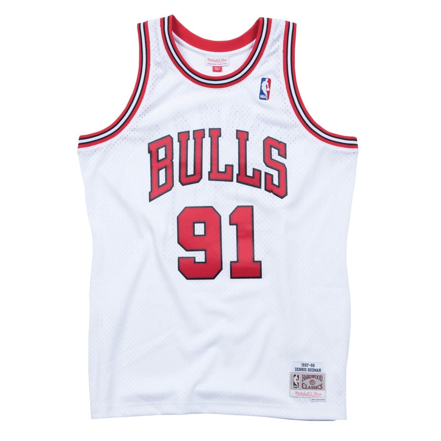 Mitchell & Ness Basketballtrikot Swingman Jersey Chicago Bulls 199798 Denni günstig online kaufen