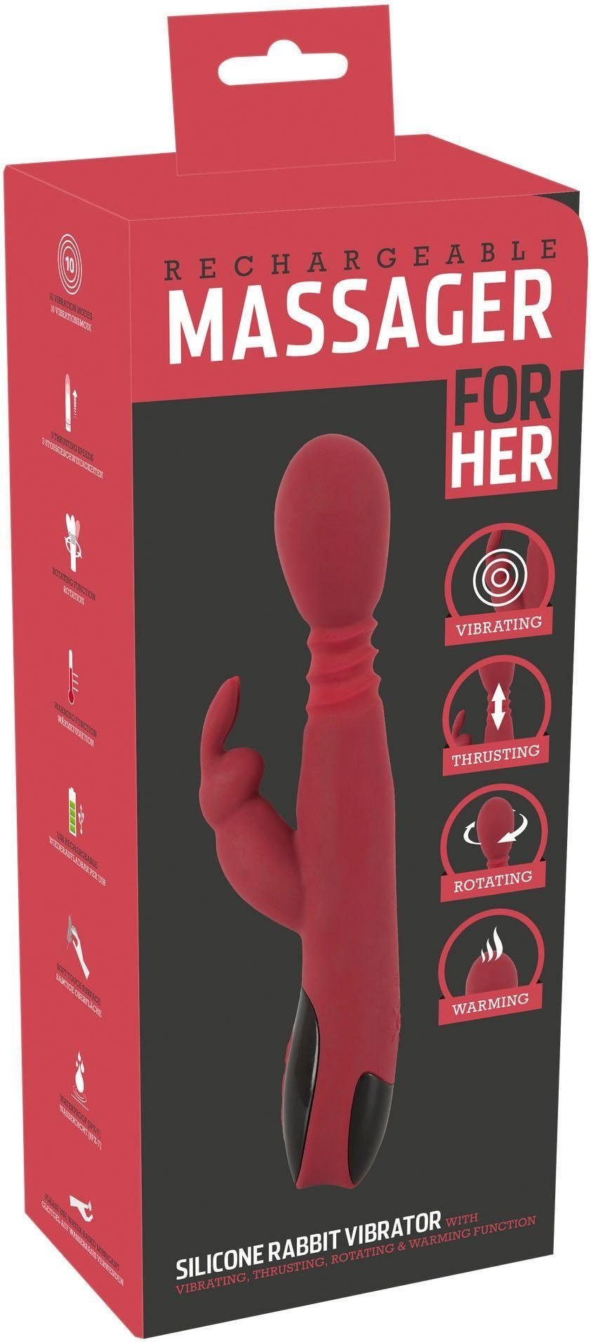 Vibrator Silicone Rabbit You2Toys Rabbit-Vibrator