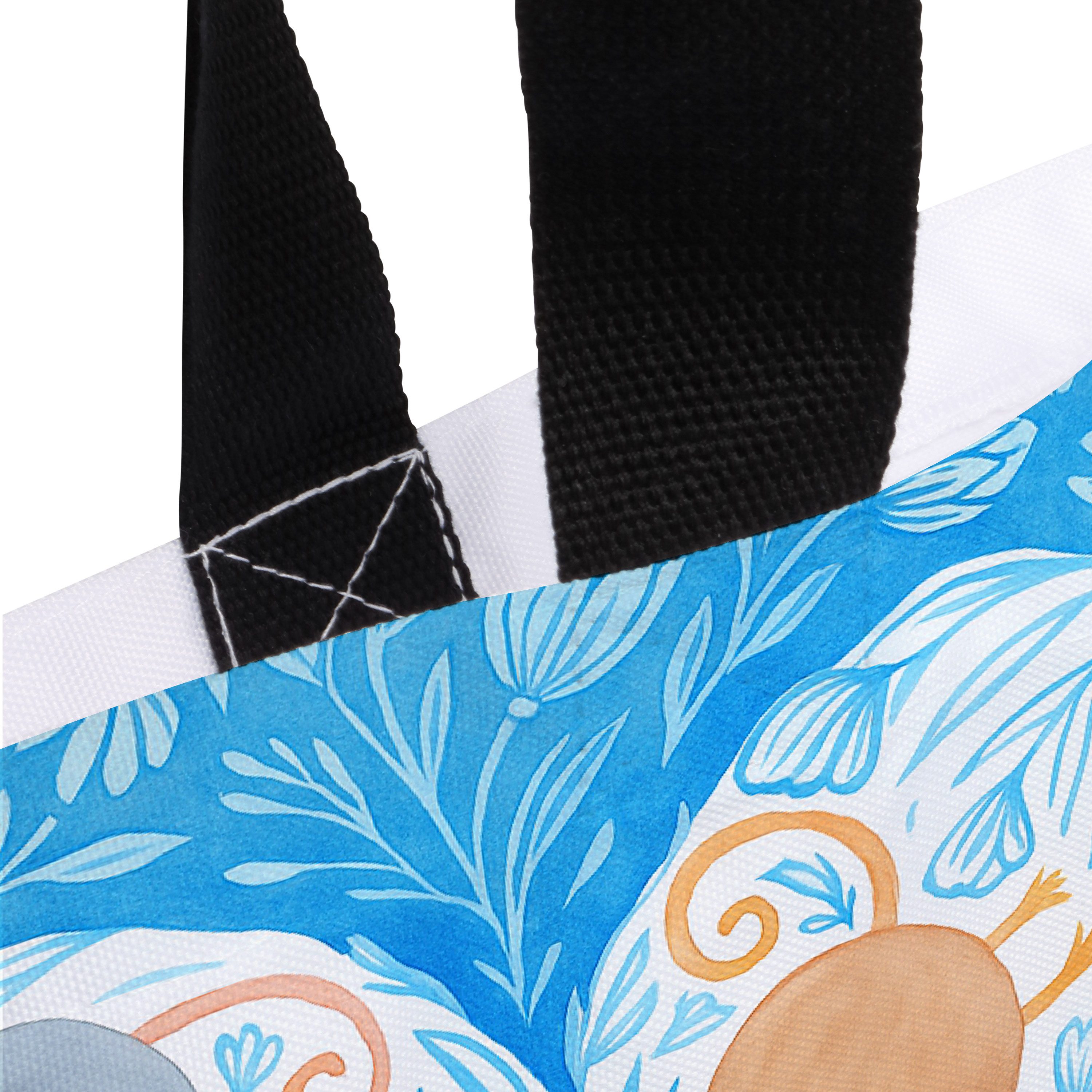 Mr. & Mrs. Panda Shopper Mäuse Herz Design, Tote Bag, Weiß, Hochzeit, Love, Tasche, Liebesspru (Packung), Verliebt City-Shopper Freundin
