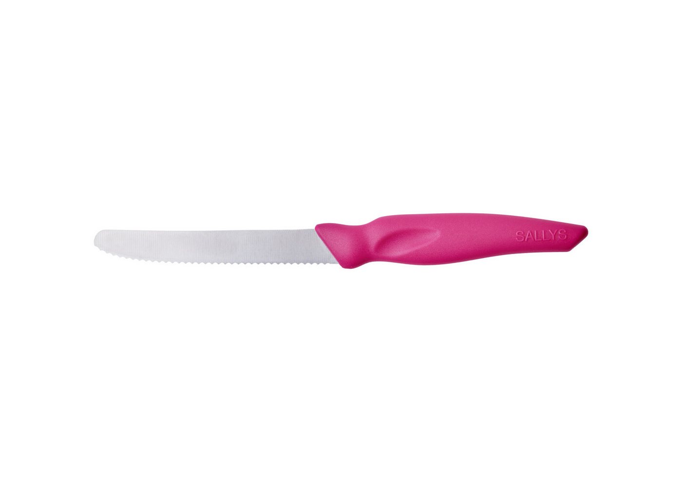 Sallys Universalküchenmesser Powermesser aus Hochwertiger Edelstahlklinge, Spezieller Wellenschliff