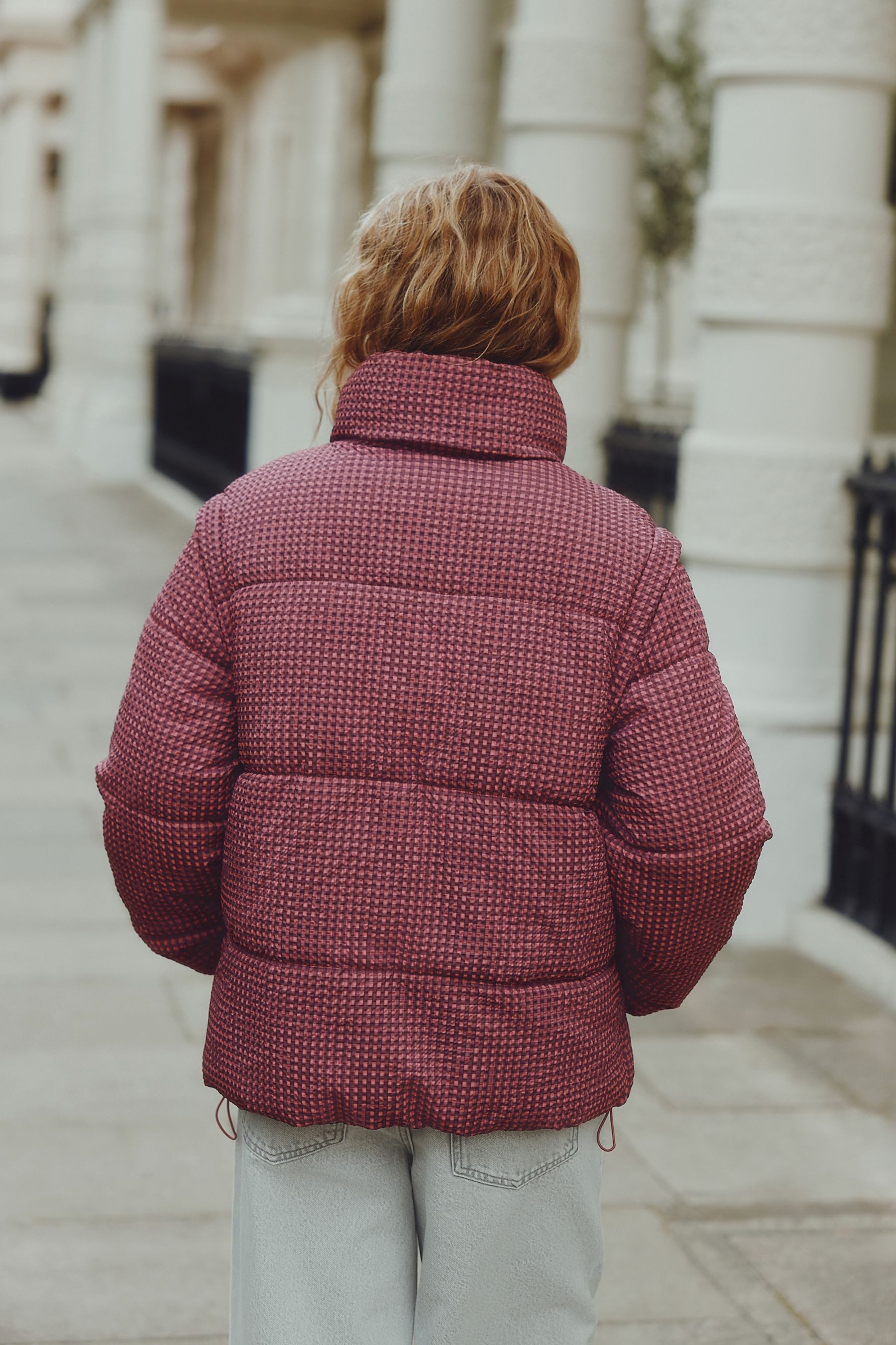 Next Steppmantel Kurzer Steppmantel mit abnehmbaren günstig online kaufen