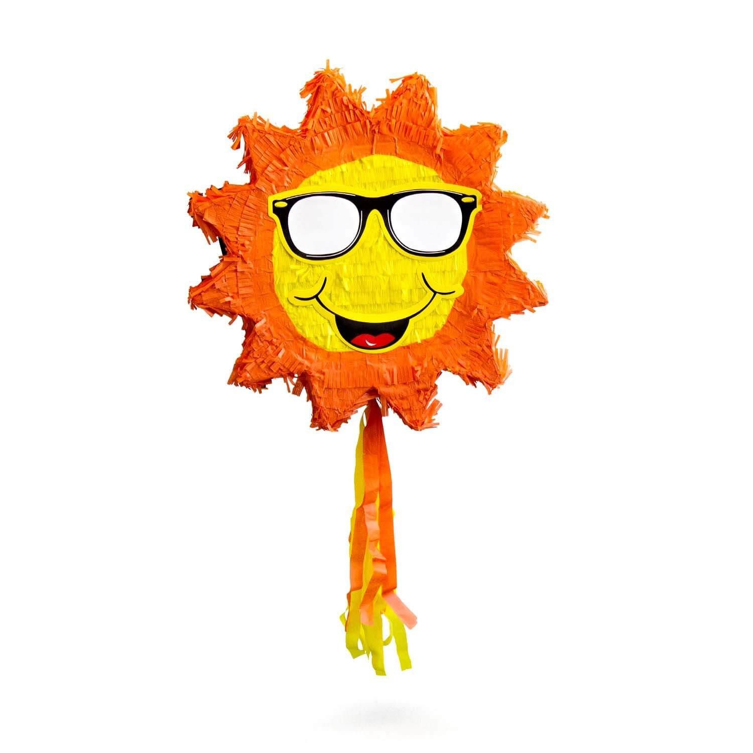 Party Factory Pinata Sonne Pinata Kindergeburtstag Party Spiel für Kinder Schlagspiel, zum selbst Befüllen