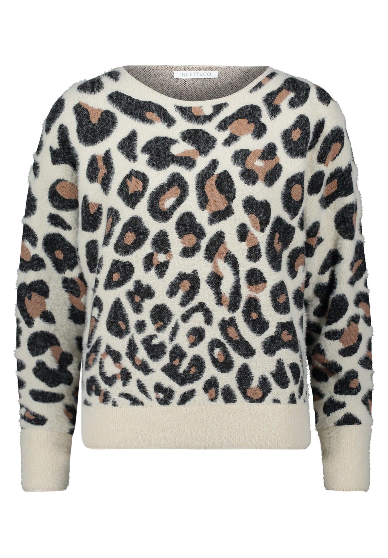Strickpullover Damen mit U-Boot-Ausschnitt