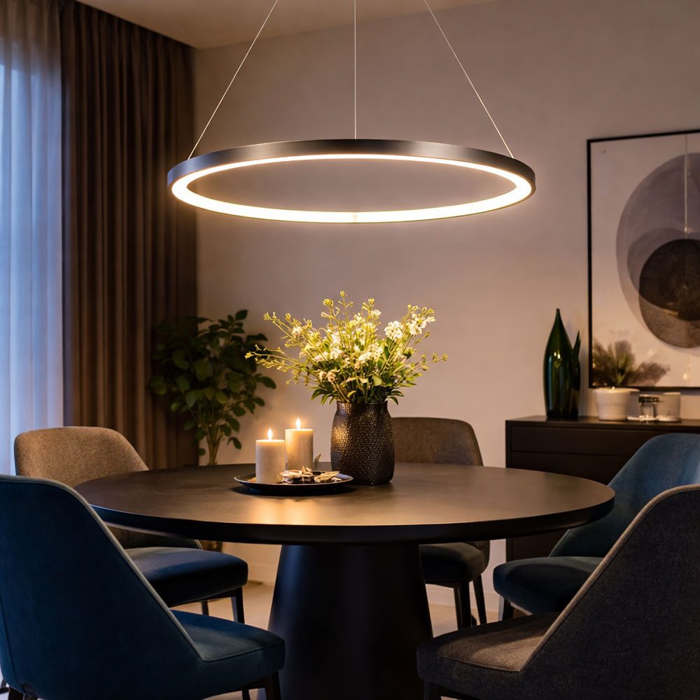 GLOBO LIGHTING LED Pendelleuchte, LED-Leuchtmittel fest verbaut, Warmweiß, günstig online kaufen